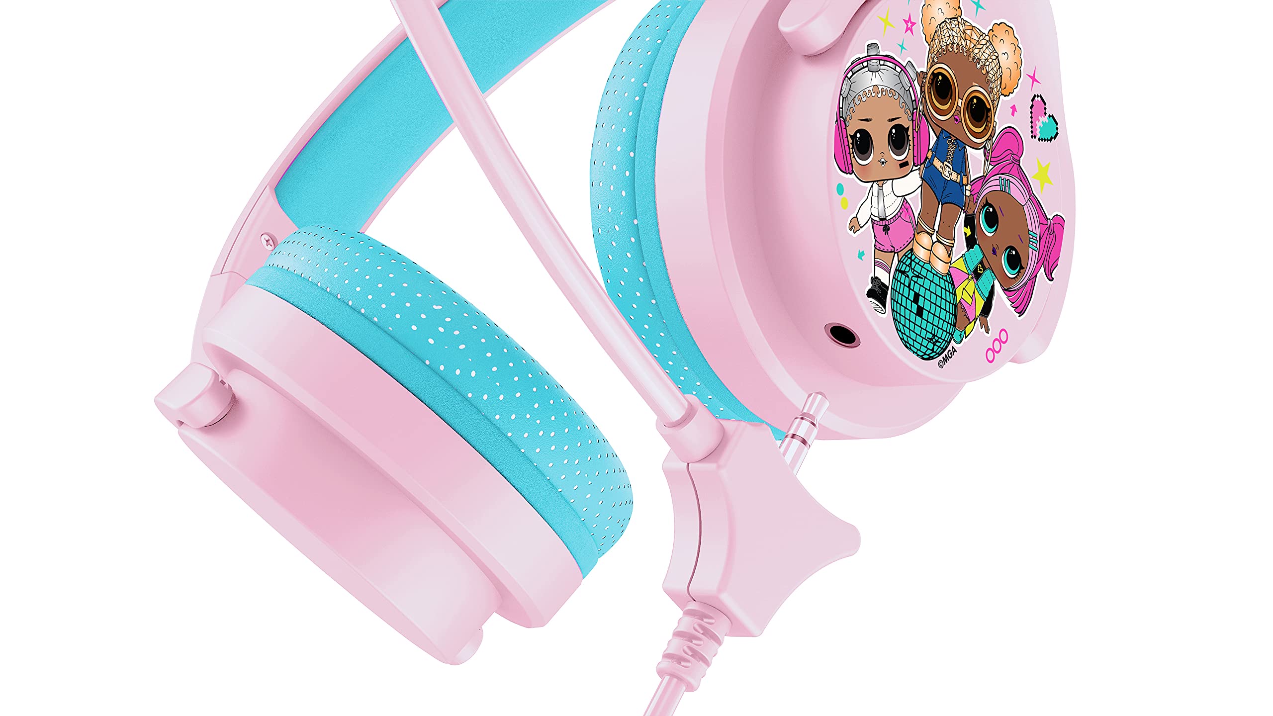 Otl Technologies Auriculares Con Cable Rosas Lol Surprise, Para NiñOs (Producto Con Licencia Oficial)