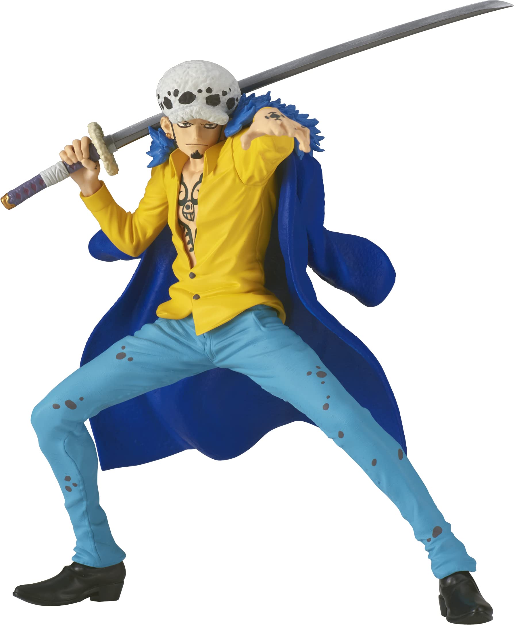 Figura Banpresto Trafalgar Law One Piece Battle Record Collection 16cm Multicolor (Merchandising)