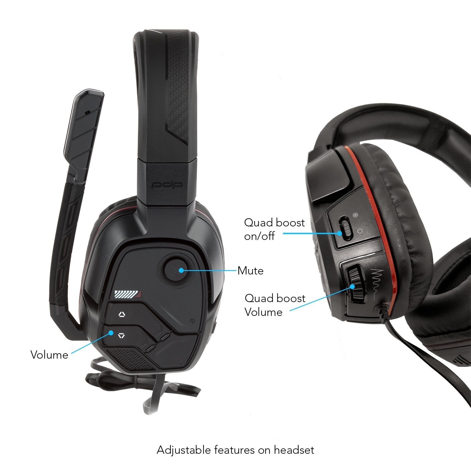 Pdp - Casque stéréo Afterglow LVL 6+