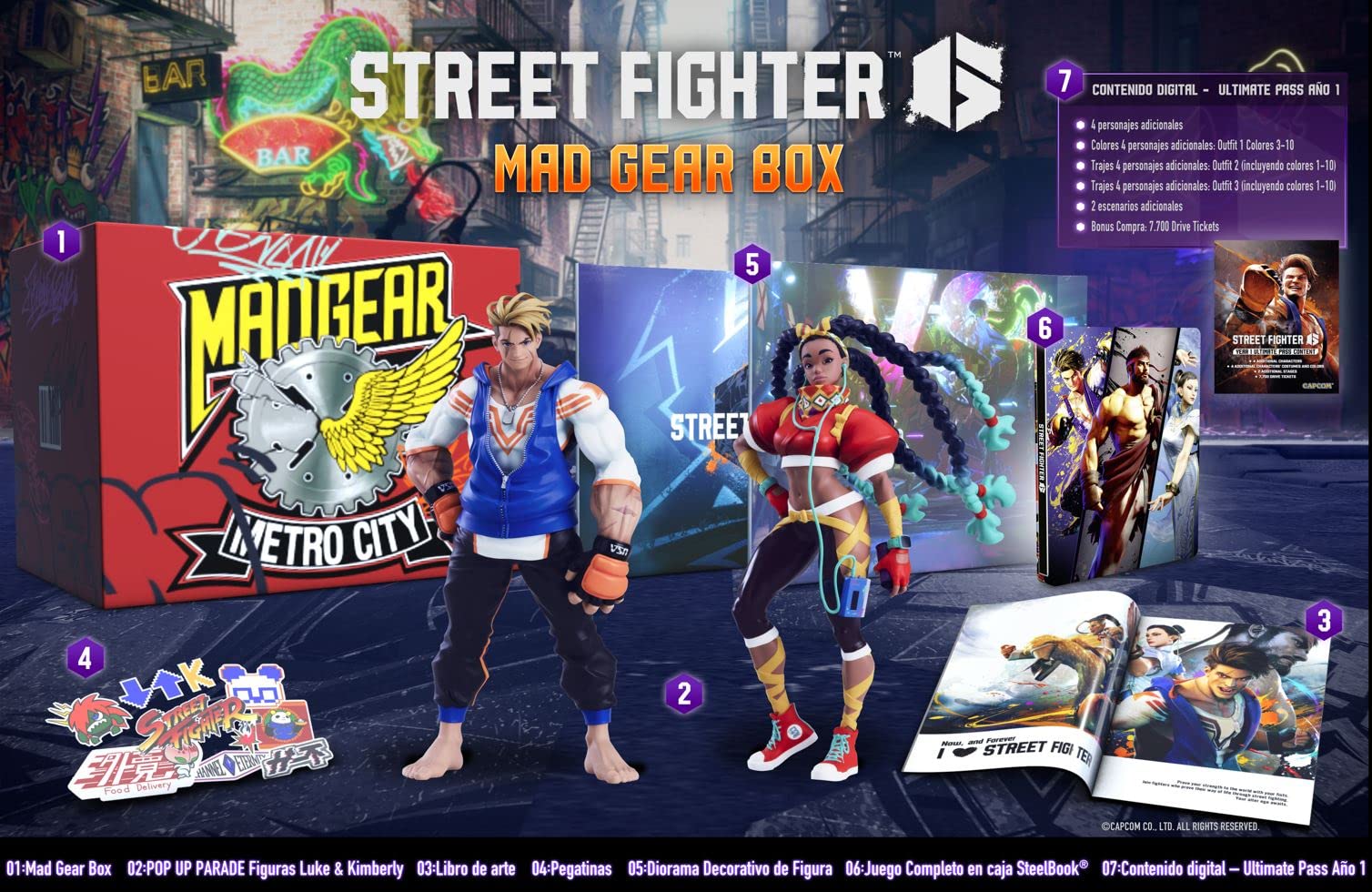 Street Fighter 6 Coll. Ed. PS5 - PAL ESP - Nuevo