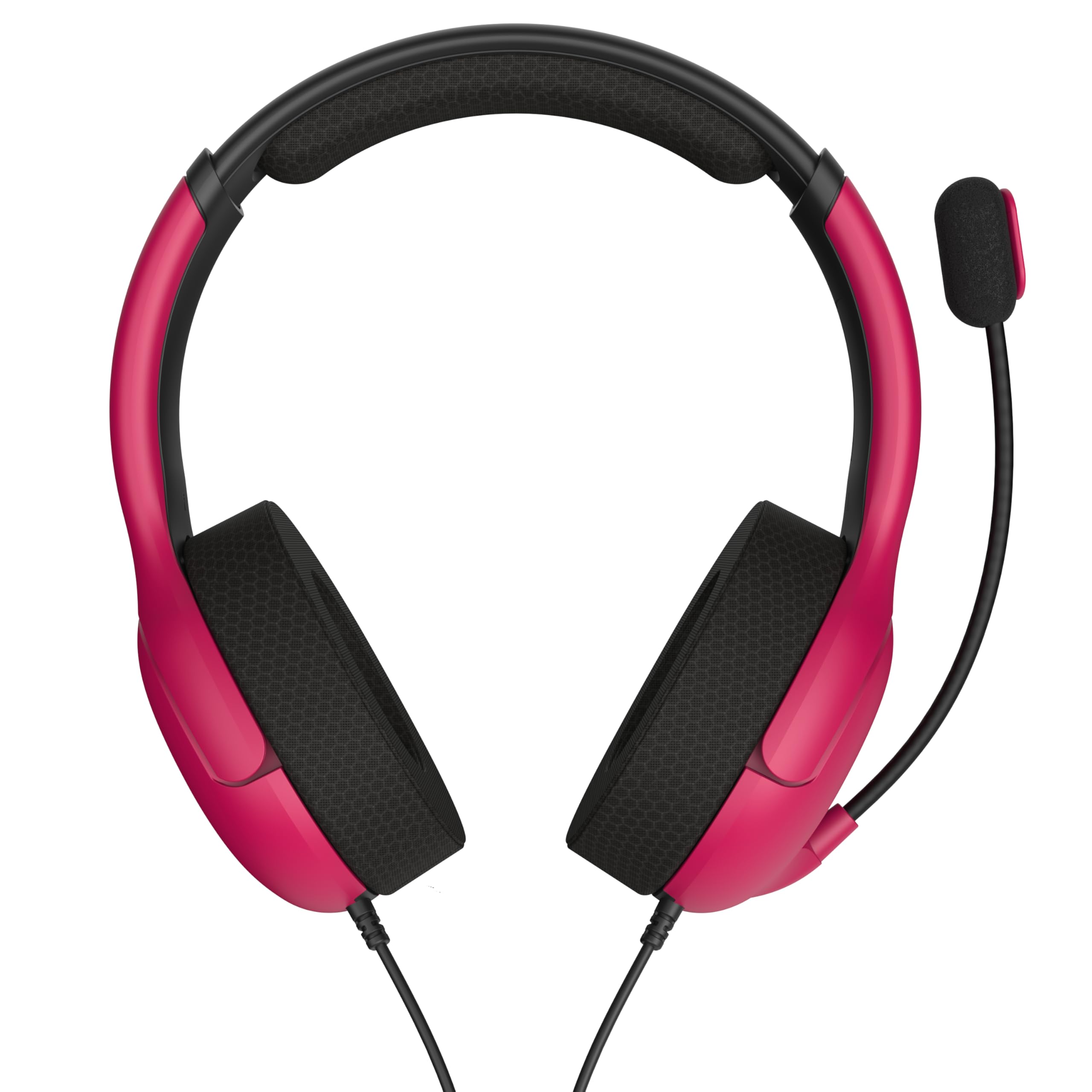 PDP Airlite Wired Auriculares Gaming Rojo | Sonido Envolvente y Micrófono con Cancelación de Ruido | Compatibles con PS5, PS4, PC, Mac, iOS y Android | Licencia Oficial PlayStation