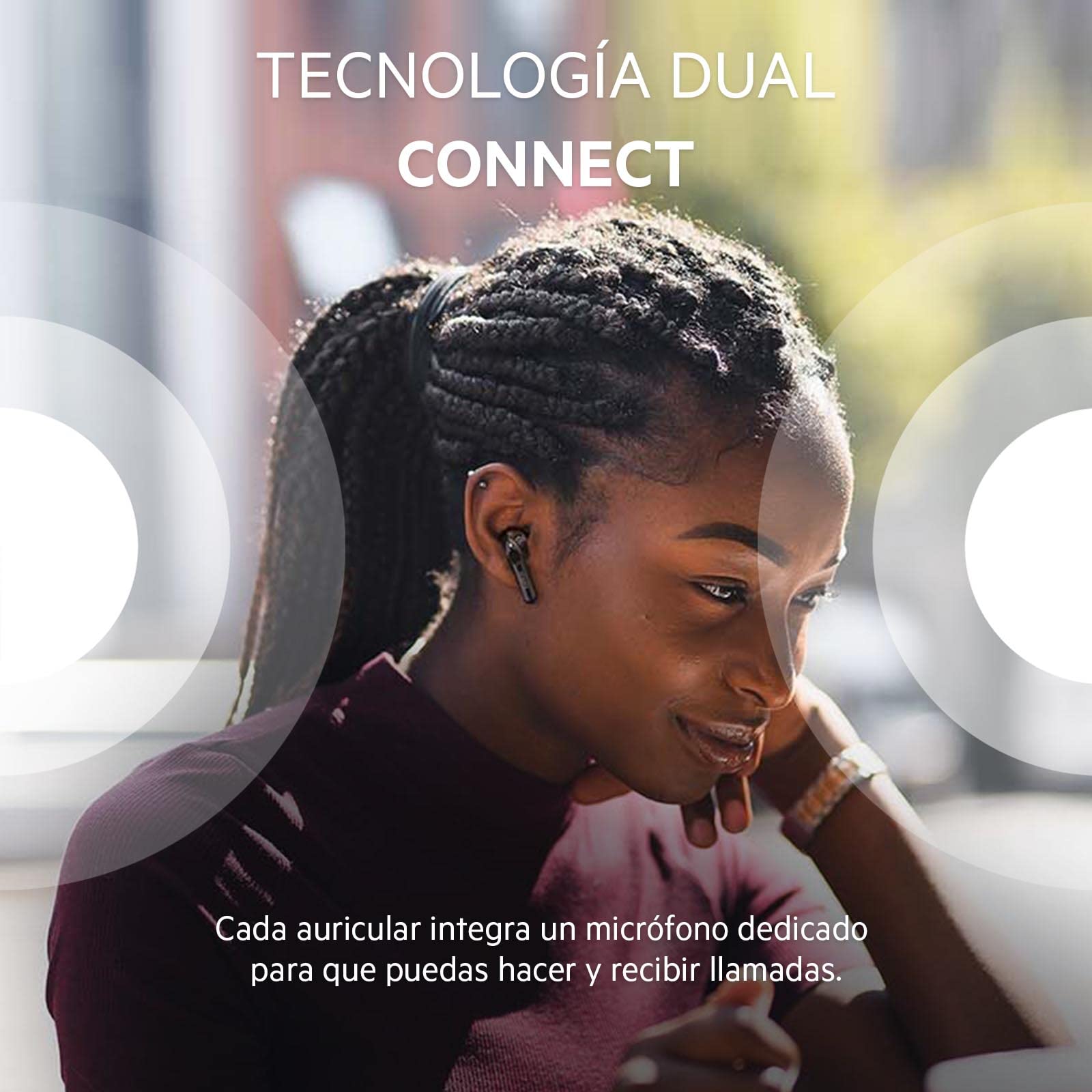 Belkin Auriculares inalámbricos, Cascos True Wireless Bluetooth SOUNDFORM Move con Controles táctiles y Grado IPX5 de Resistencia al Agua y el Sudor, Graves potentes, iPhone, Android y Otros