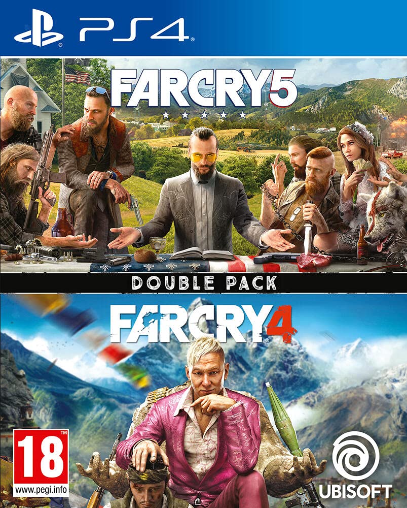 Double Pack: Far Cry 4 + Far Cry 5 PS4 - [PAL ESP] - Nuevo