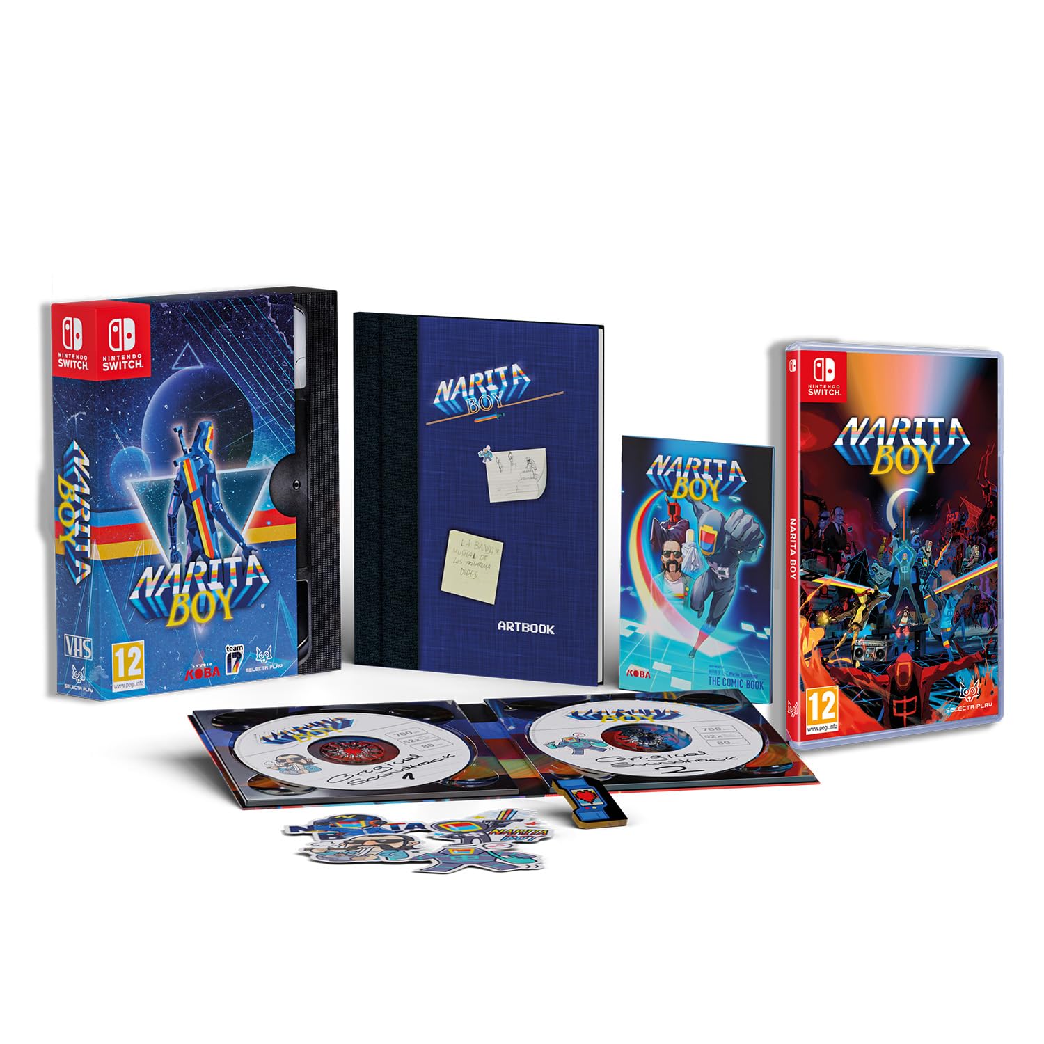 Narita Boy - NINTENDO SWITCH - [PAL ESP] - Nuevo - Edición Coleccionista