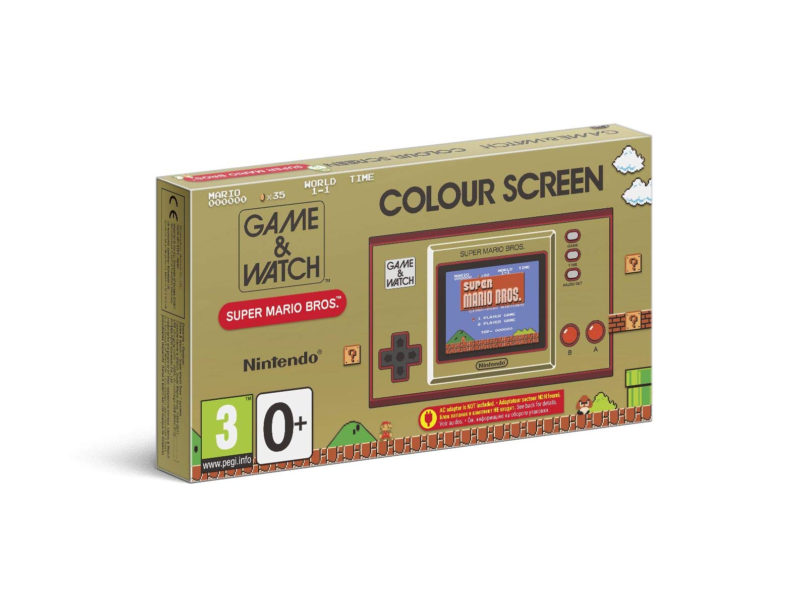 Nintendo Game & Watch Super Mario Bros - Consola Retro Portátil para Niños y Fans de Videojuegos