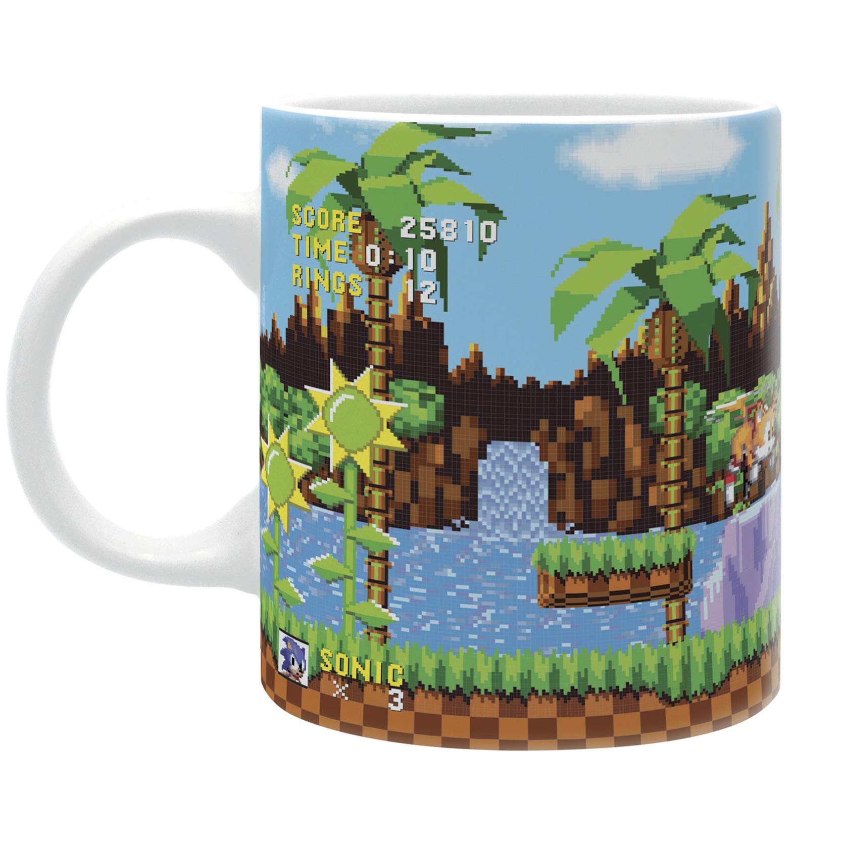 Abystyle -Sonic - Taza - 320 Ml - Retro