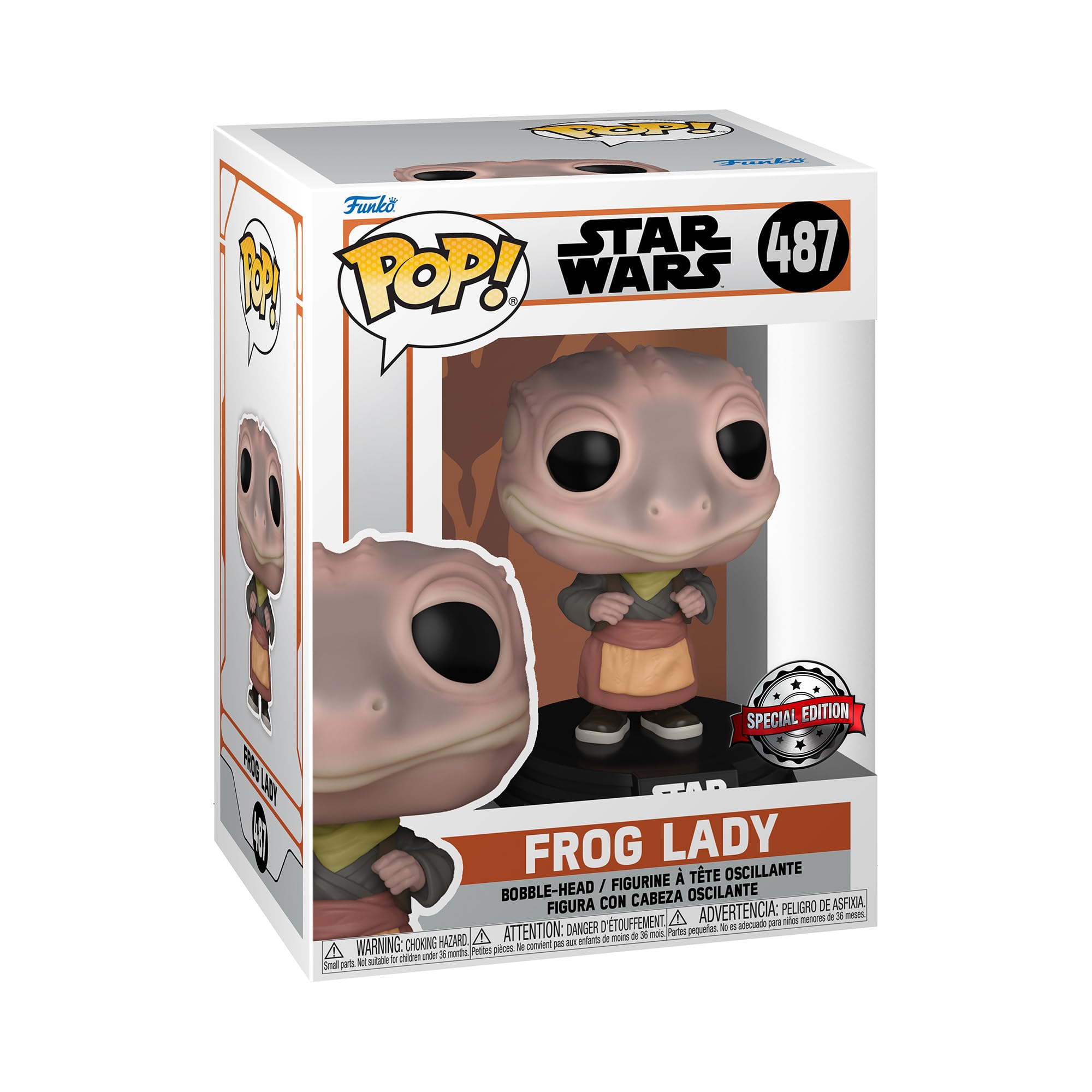 Funko Pop! Star Wars: The Mandalorian - Frog Lady - Figura De Vinilo Coleccionable - Idea De Regalo- Mercancia Oficial - Juguetes Para NiñOs Y Adultos - Tv Fans - MuñEco Para Coleccionistas