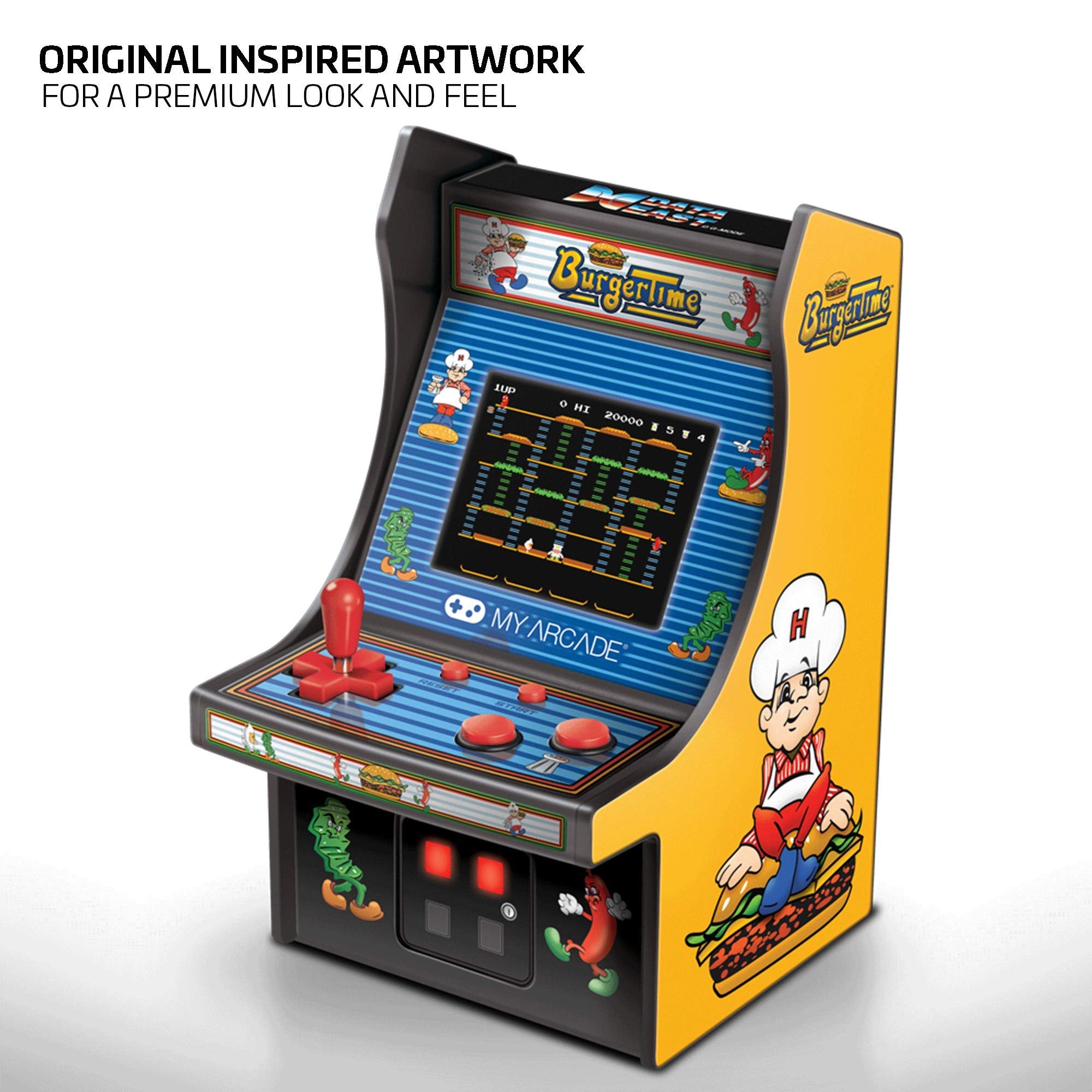 My Arcade Burger Time Micro Arcade Machine