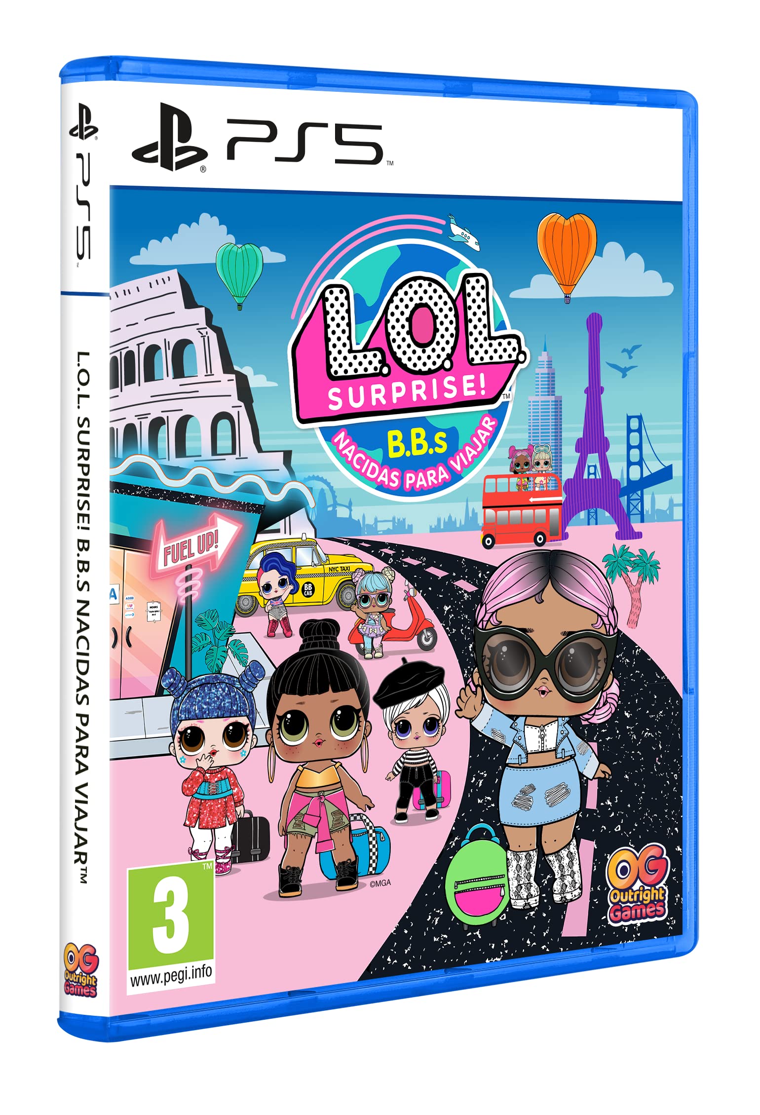 L.O.L. Surprise! B.B.S Nacidas Para Viajar PS5 - PAL ESP - Nuevo