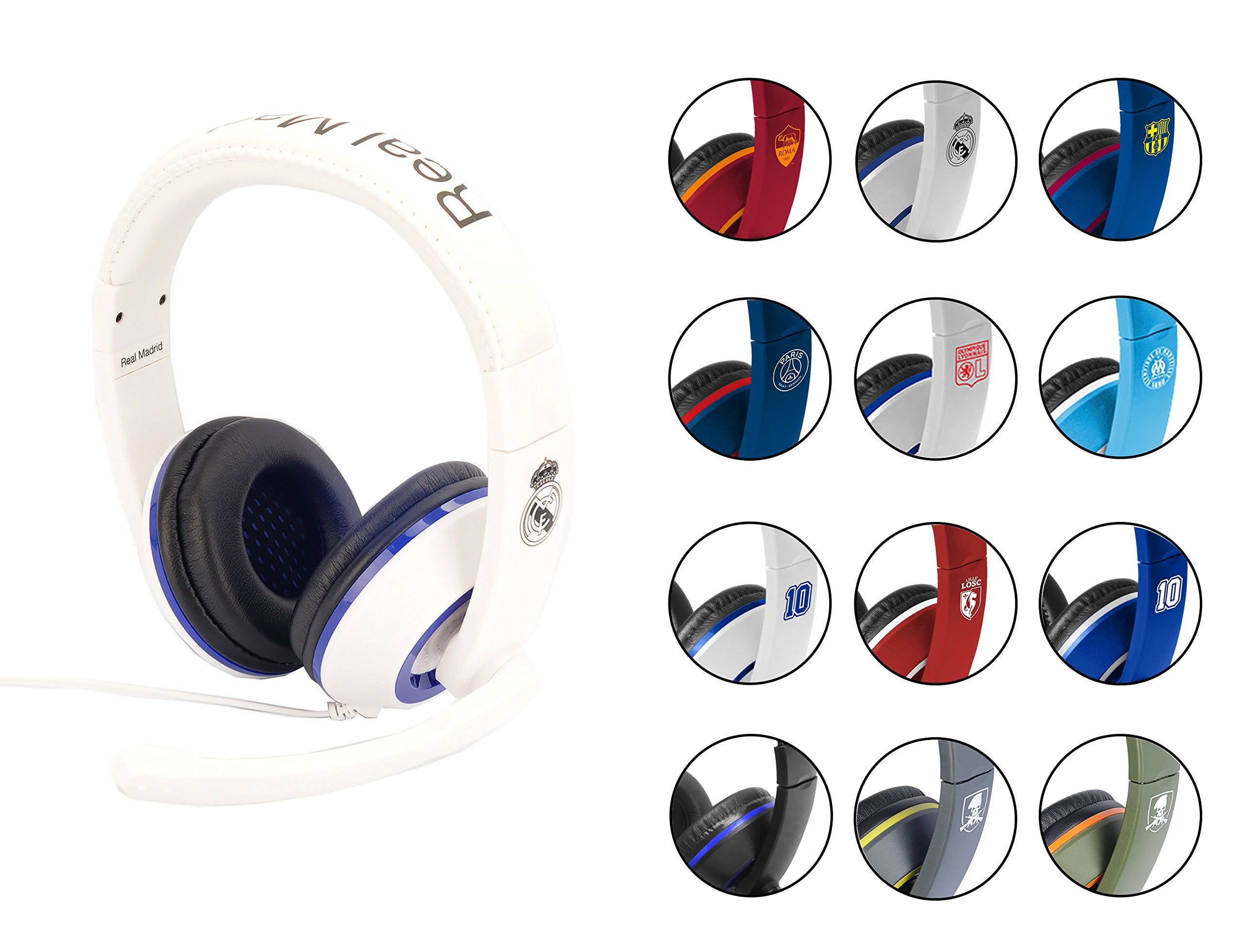 Subsonic - Casque de jeu avec licence officielle du FC Barcelone (PS4, Xbox One)
