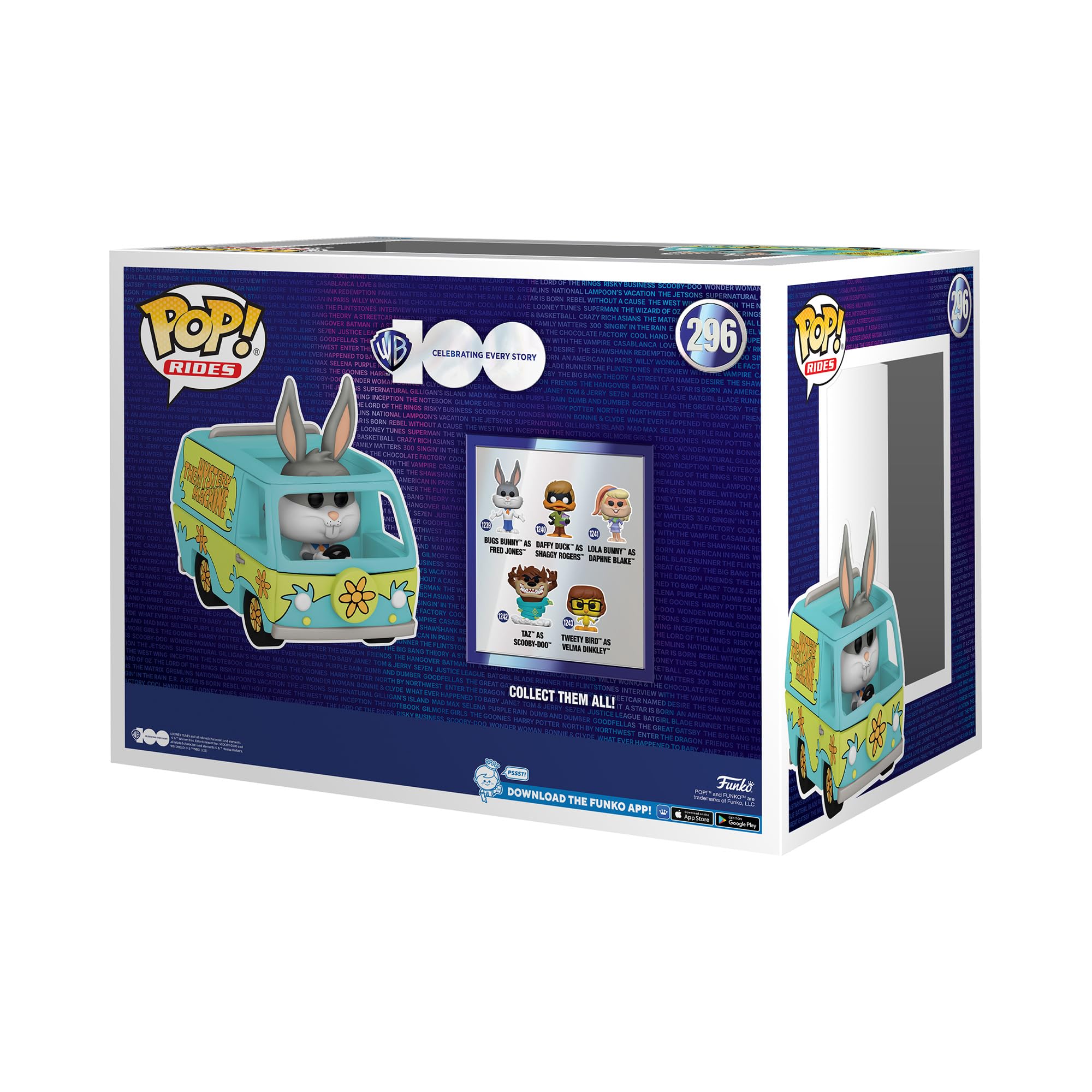 Funko Pop! Ride Super Deluxe: Hb - Mystery Machine With Bugs Bunny - Looney Tunes - Figura De Vinilo Coleccionable - Idea De Regalo- Mercancia Oficial - Juguetes Para NiñOs Y Adultos - Tv Fans