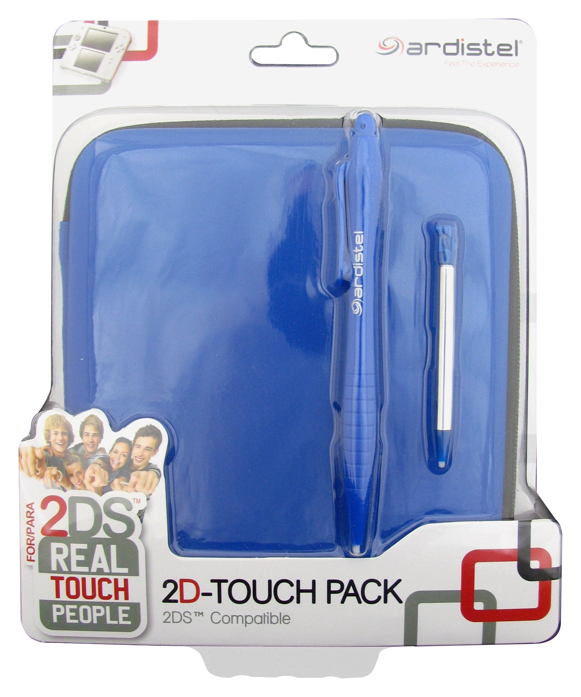 Ardistel - Touch Pack, Color Azul Y Negro (Nintendo 2 DS - )