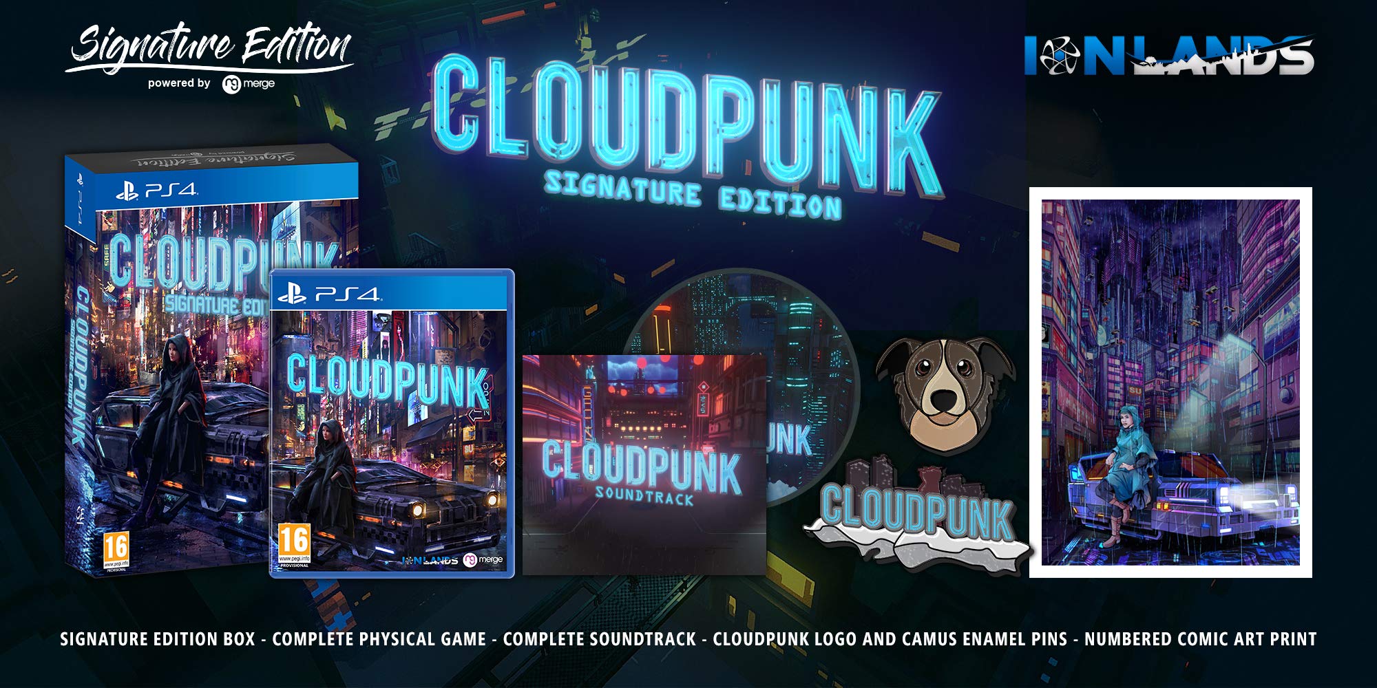 Cloudpunk PS4 - [PAL ESP] - Nuevo - Signature Edition