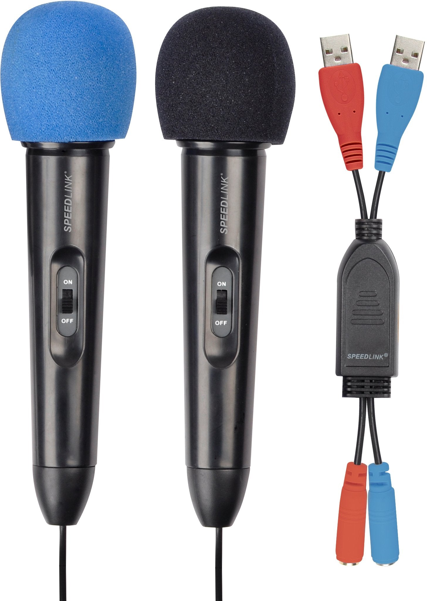 Speedlink - Ensemble de microphones Starlet Sl3471Bk01, noir (Nintendo Wii)