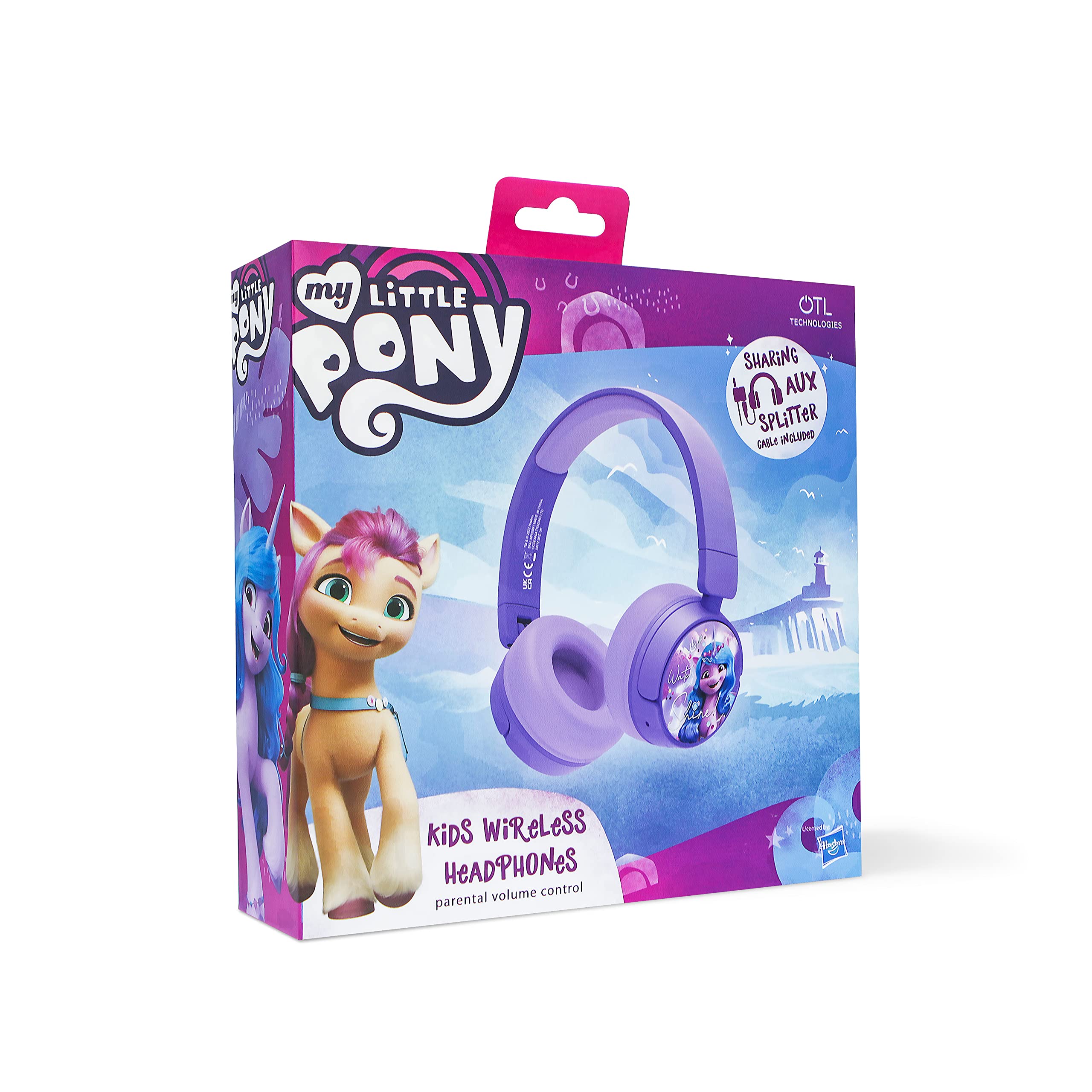 Otl Technologies Auriculares Infantiles InaláMbricos My Little Pony Bluetooth Plegables