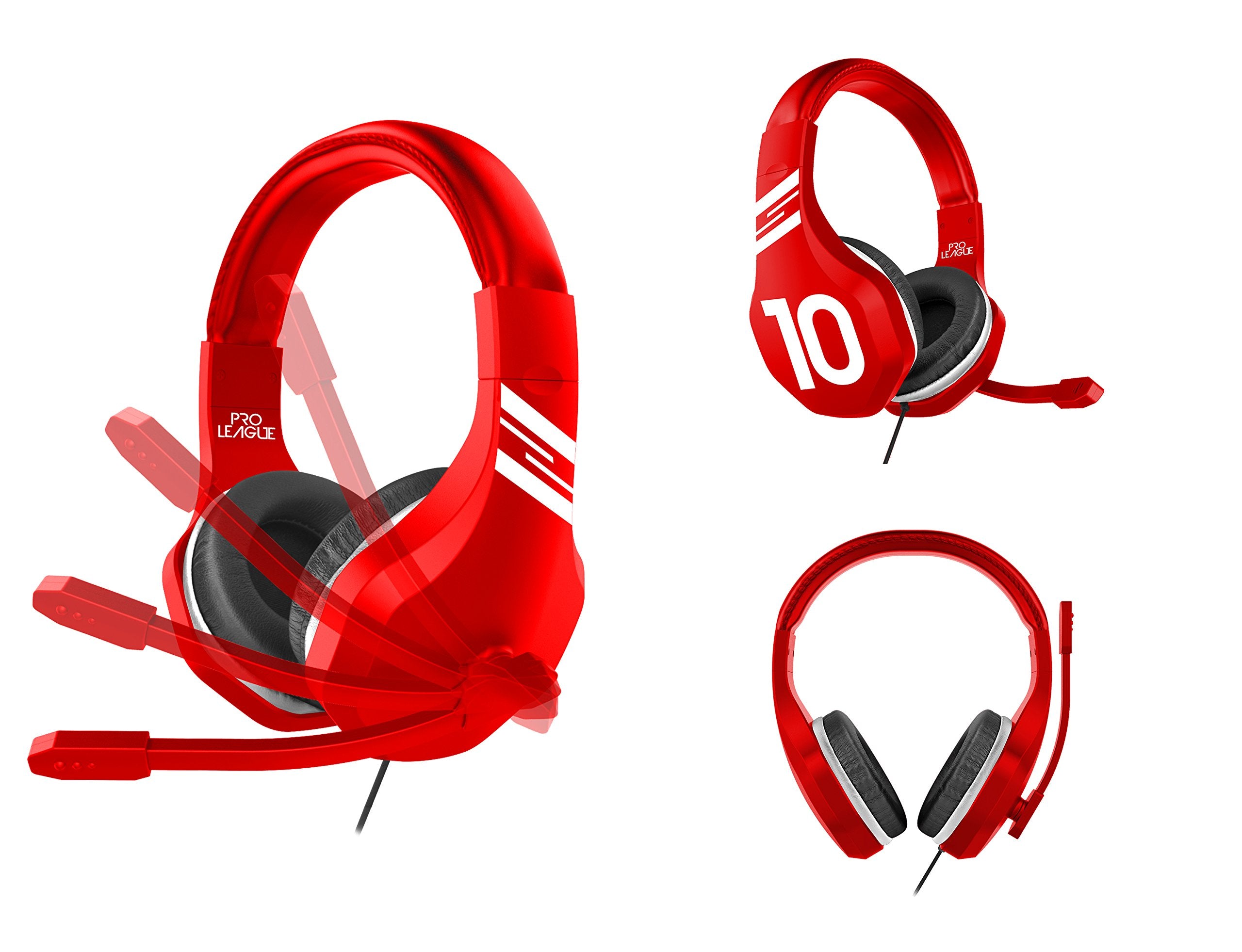 Subsonic - Auricular Para Juegos Para PS4 - / Xbox one/PC/Switch (sólo Fortnite) - Accesorios para gamers - Rojo (Xbox One)
