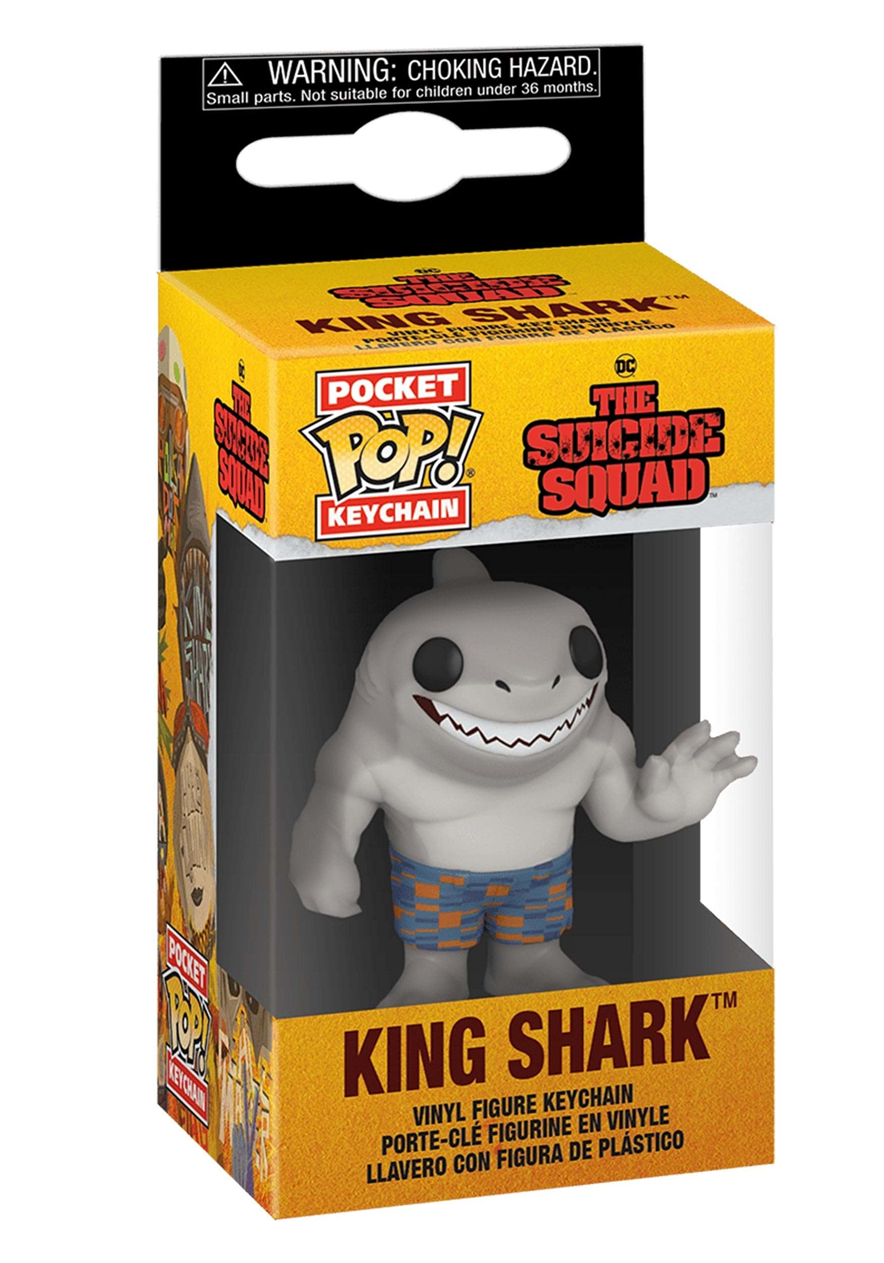 Llavero Funko Pop! King Shark (Suicide Squad 2) - Coleccionable