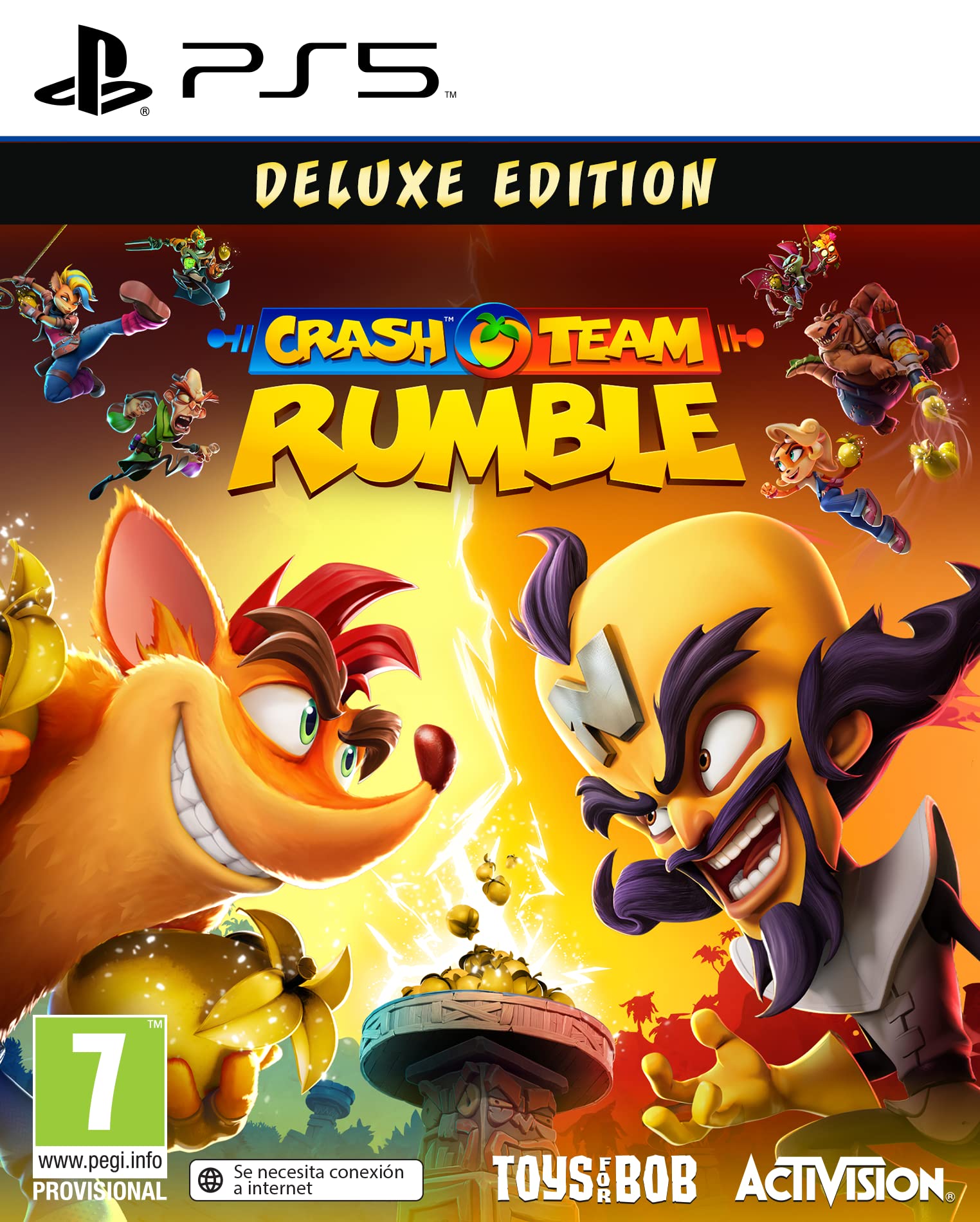Crash Team Rumble DX PS5, version espagnole