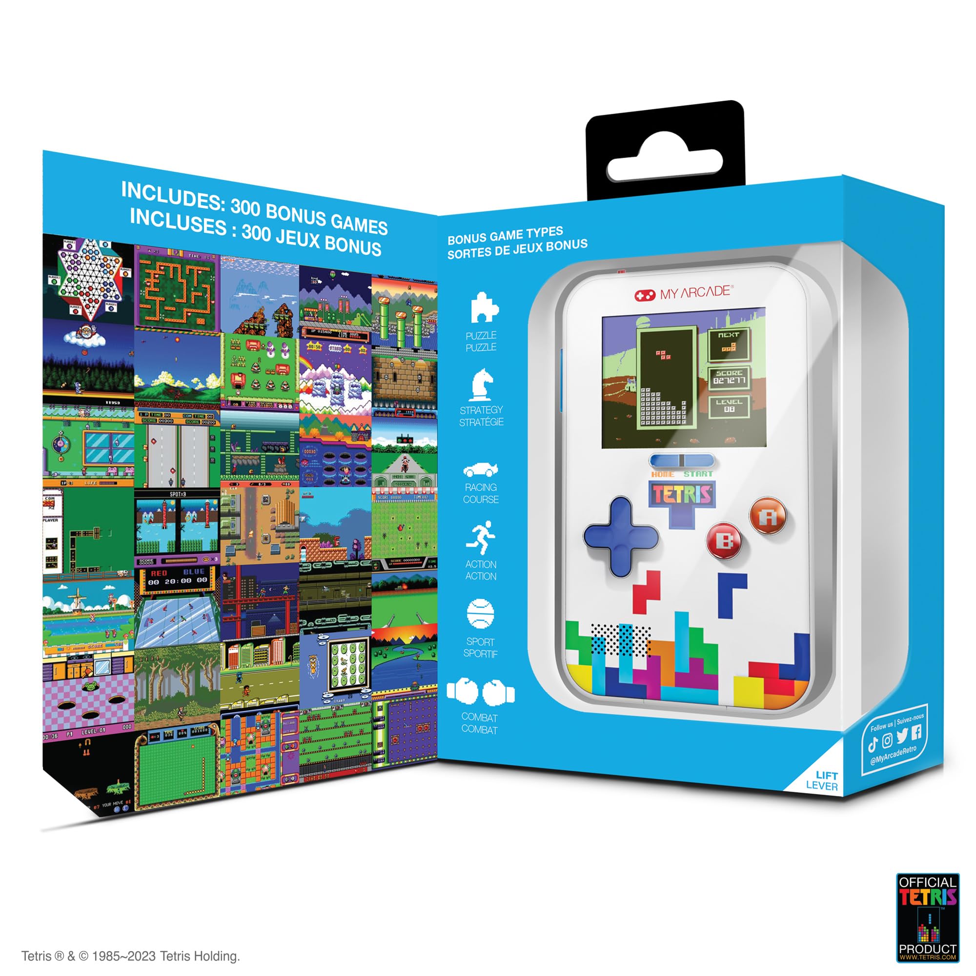 Go Gamer Tetris 301 Jeux En 1