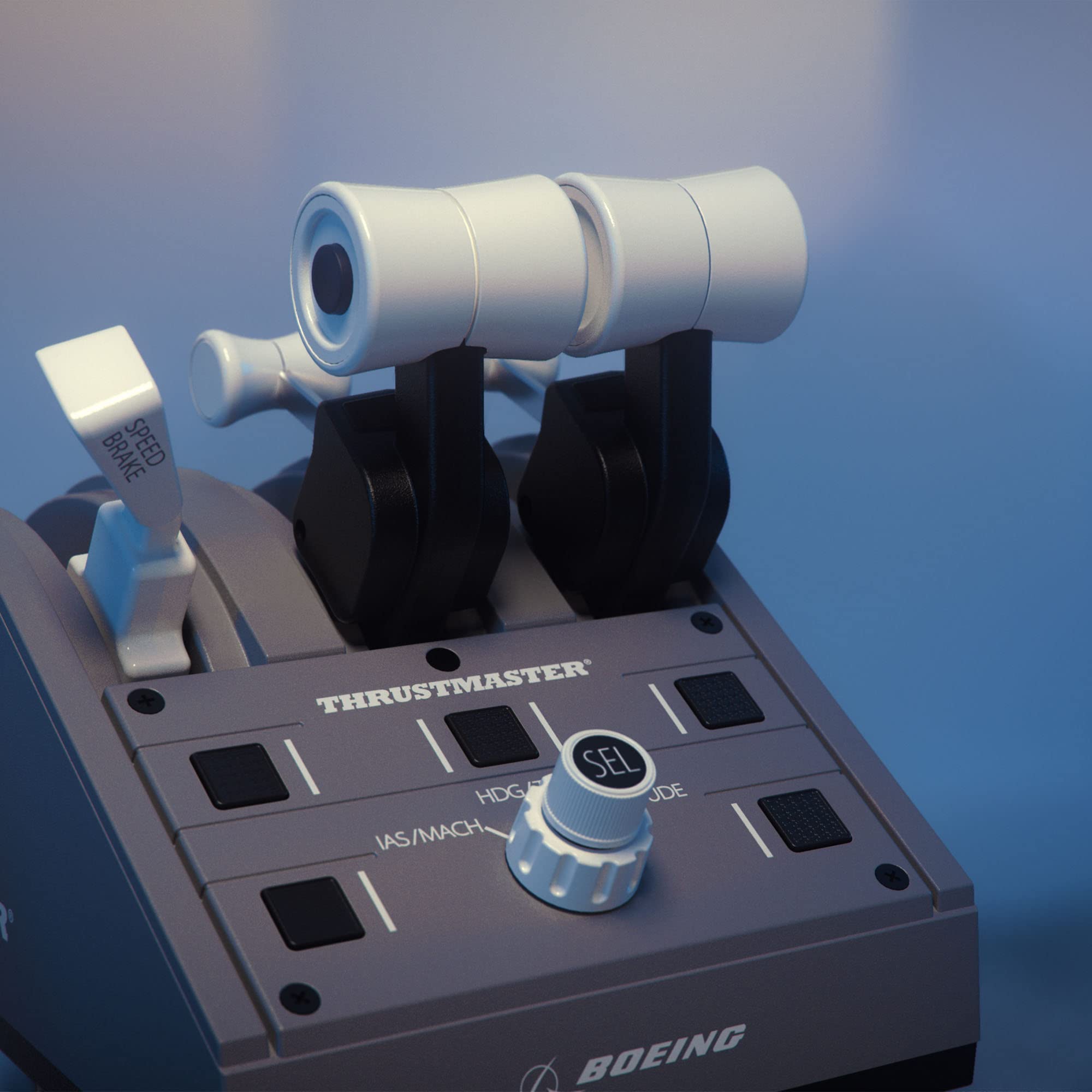 Thrustmaster Tca Quadrant Boeing Edition, RéPlica Del Cuadrante De AceleracióN - Con Licencia Oficial De Boeing, XBOX - y PC