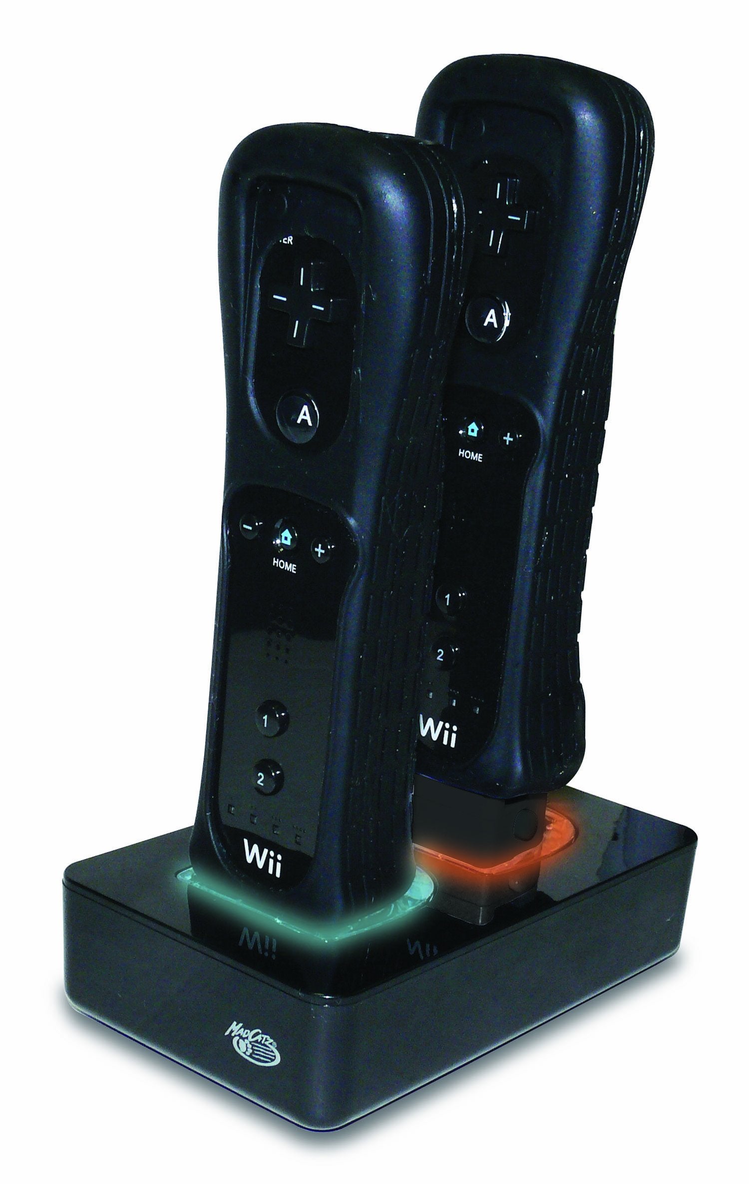 Mad Catz - Double Station de Charge Plus Noir (Nintendo Wii)
