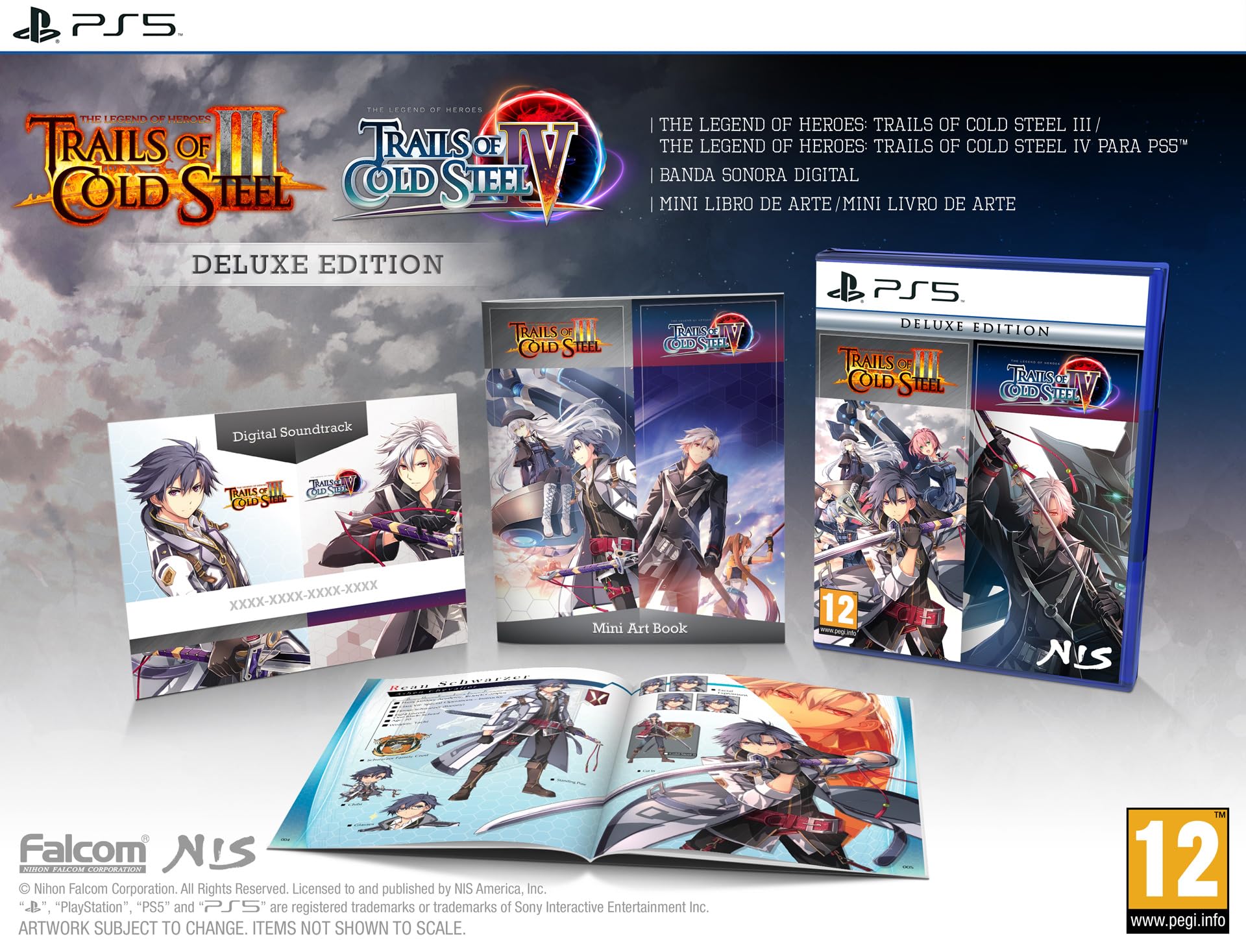 The Legend Of Heroes: Trails Of Cold Steel Iii PS5 - [PAL ESP] - Nuevo