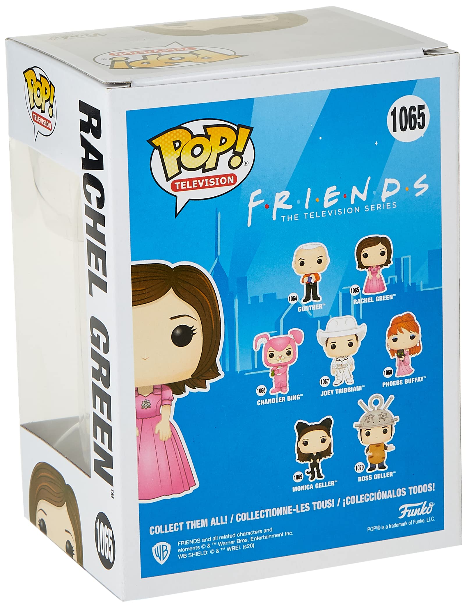 Funko Pop! Tv: Frien DS - Rachel Green In Pink Dress - Figura de Vinilo Coleccionable - Idea de Regalo- Mercancia Oficial - Juguetes para Niños y Adultos - TV Fans
