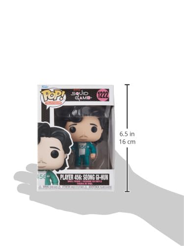 Funko Pop! Tv: Squid Game - Gi-Hun 456 - El Juego Del Calamar - Figura De Vinilo Coleccionable - Idea De Regalo- Mercancia Oficial - Juguetes Para NiñOs Y Adultos - Tv Fans