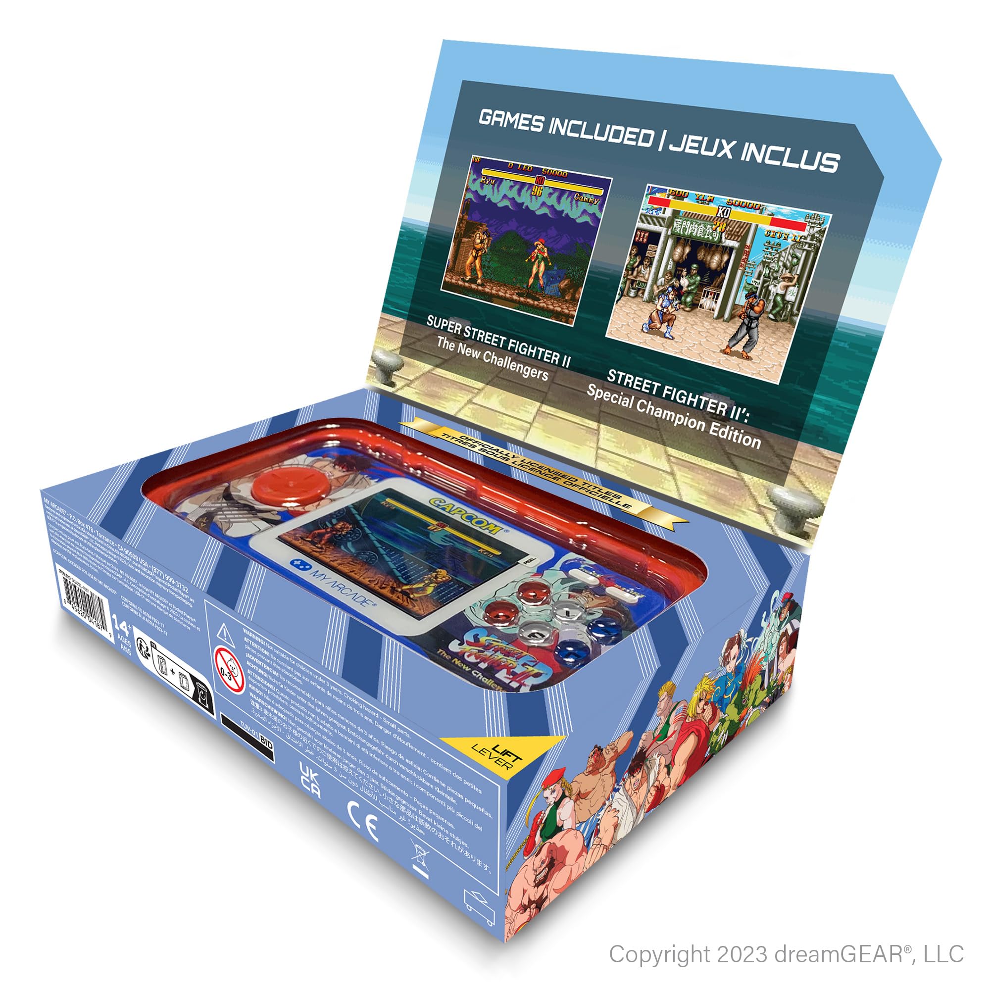 My Arcade Pocket Player Pro Super Street Fighter Ii