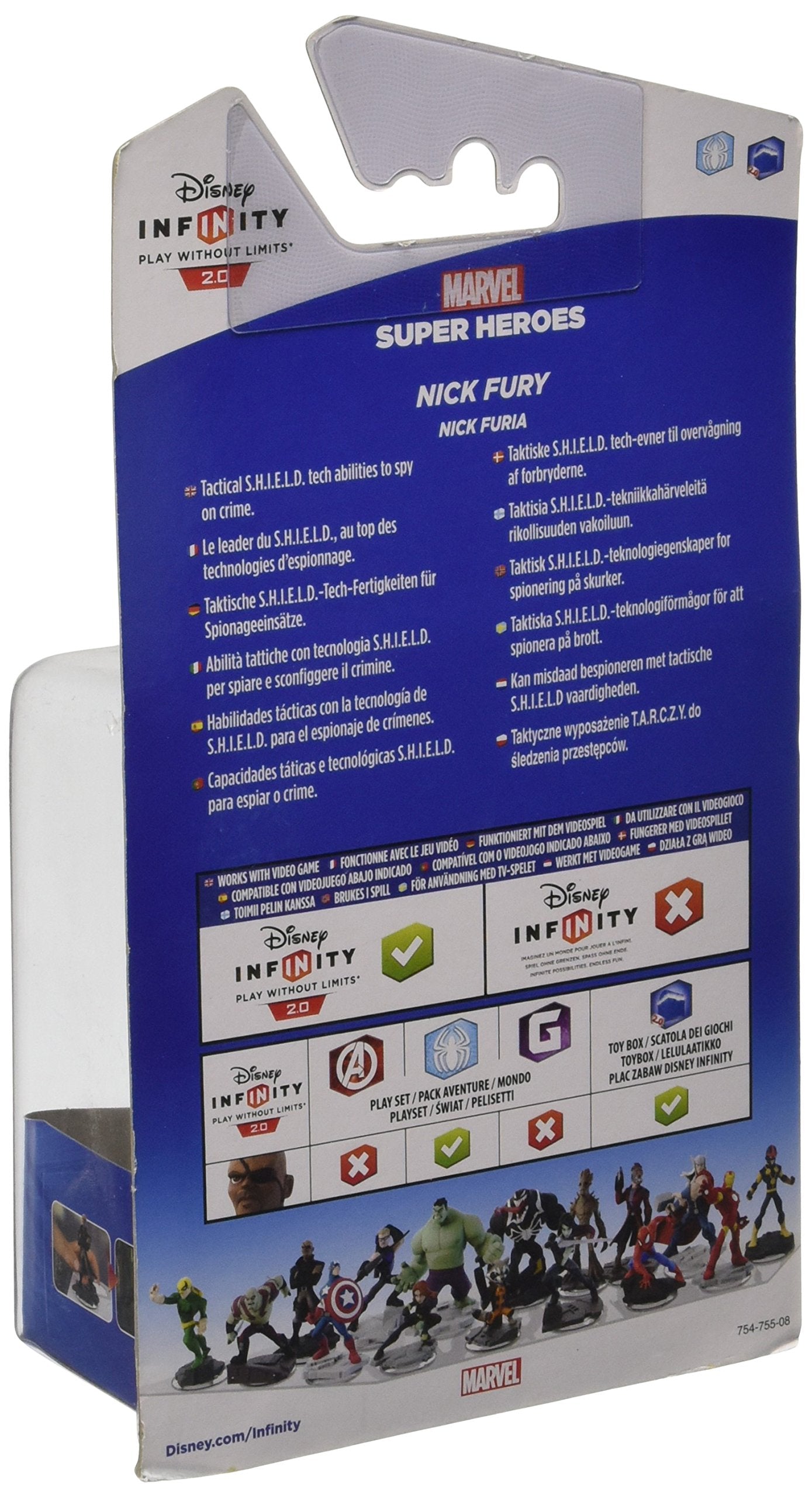DISNEY INFINITY 2.0 FIGURA NICK FURY