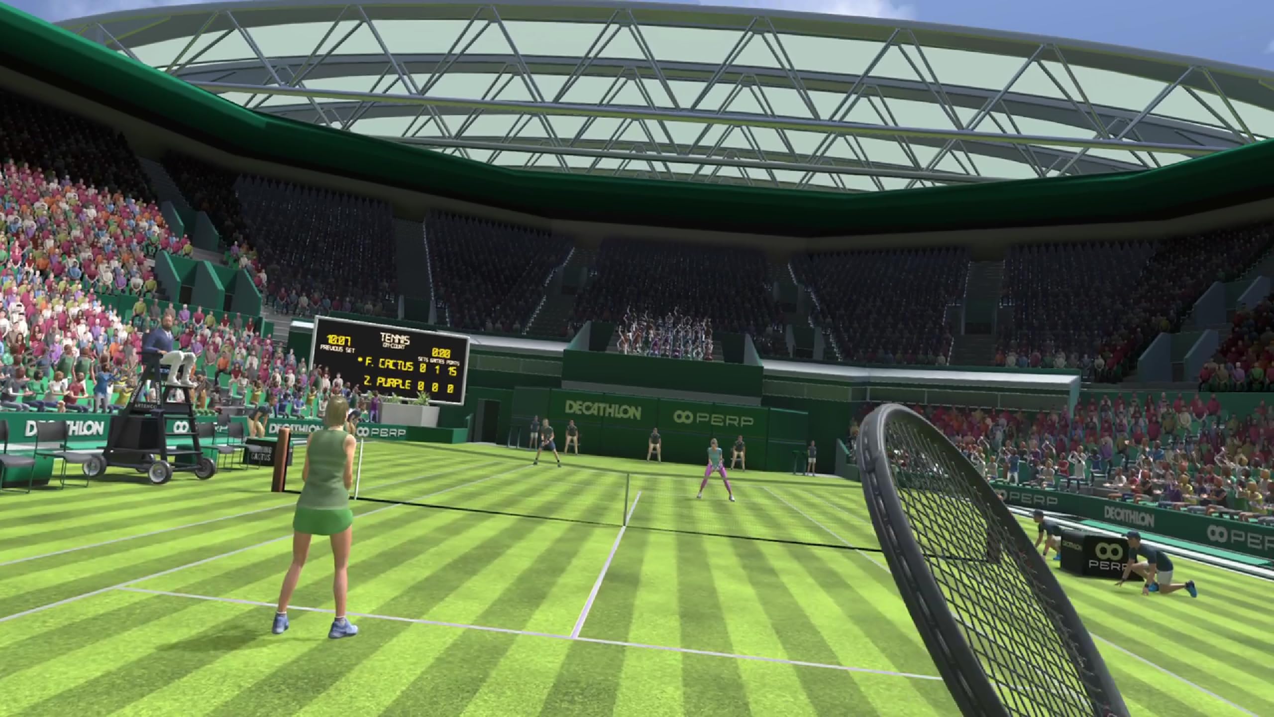 Tennis On Court