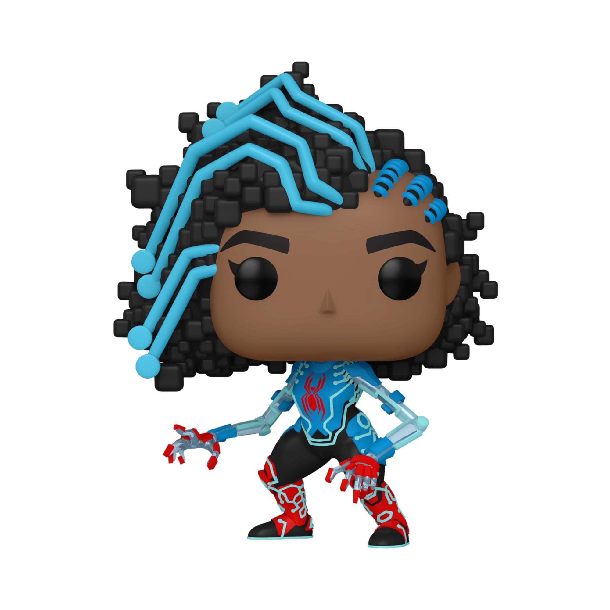 Funko Pop! Vinyl: Spider-Man: Across The Spider-Verse - Spider-Byte - Spiderman Into The Spiderverse 2 - Figura De Vinilo Coleccionable - Idea De Regalo- Mercancia Oficial - Movies Fans