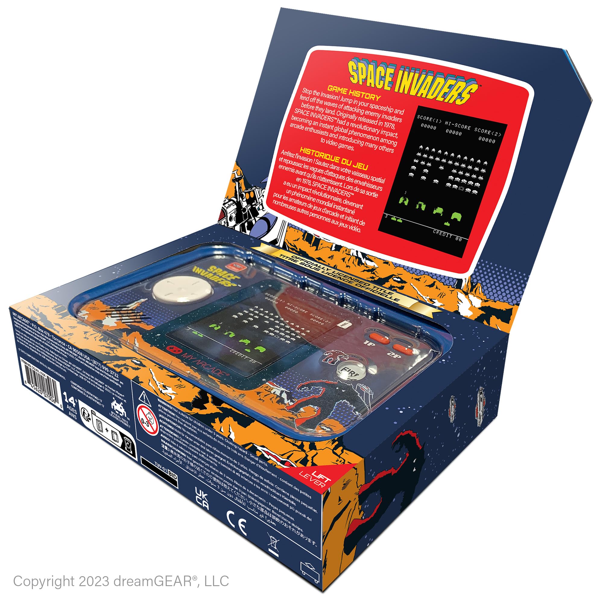 Pocket Player Pro Space Invaders