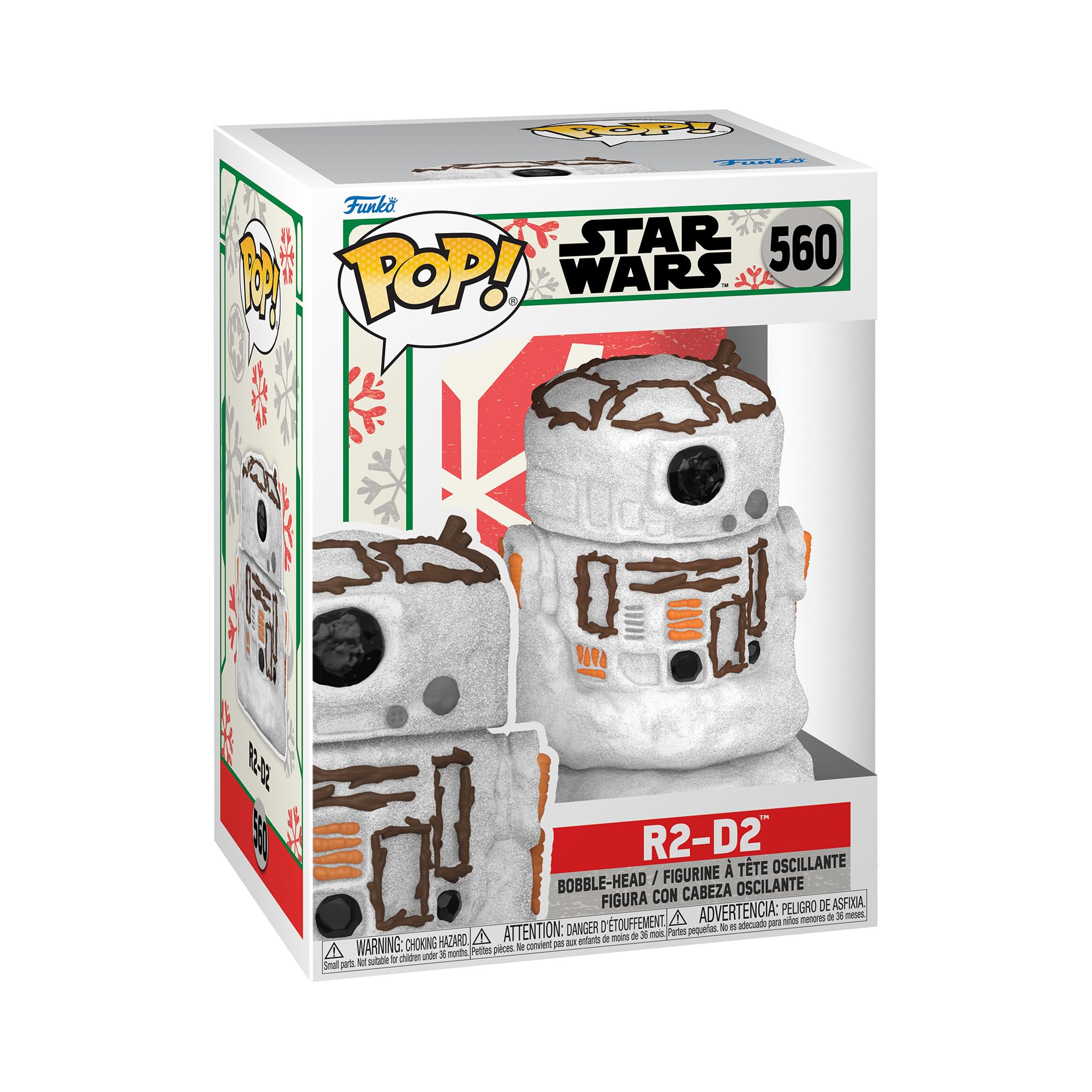 Funko Pop! Star Wars: Holiday - R2-D2 - MuñEco De Nieve - Figura De Vinilo Coleccionable - Idea De Regalo- Mercancia Oficial - Juguetes Para NiñOs Y Adultos - Movies Fans