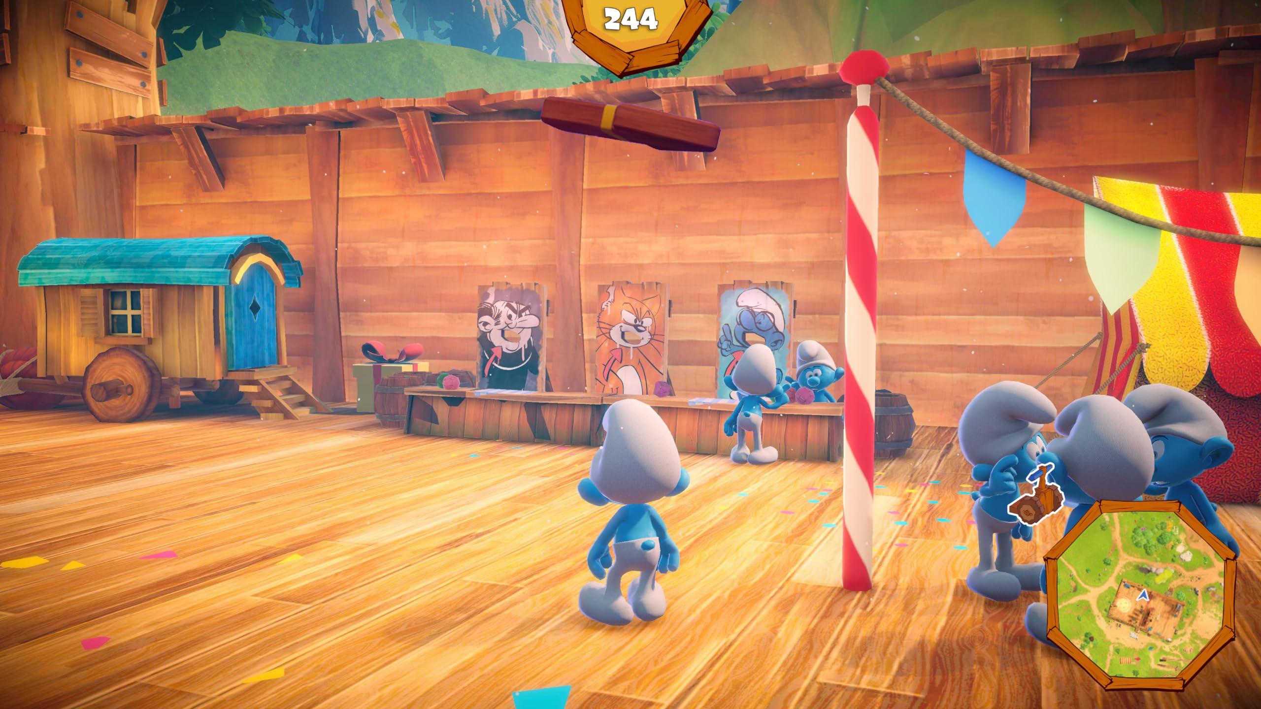 Los Pitufos Village Party