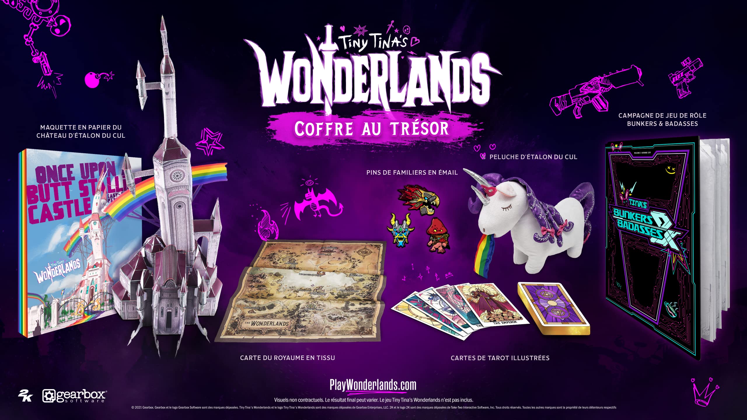 Tiny Tubs Wonderlands Treasure Trove (jeu non inclus)