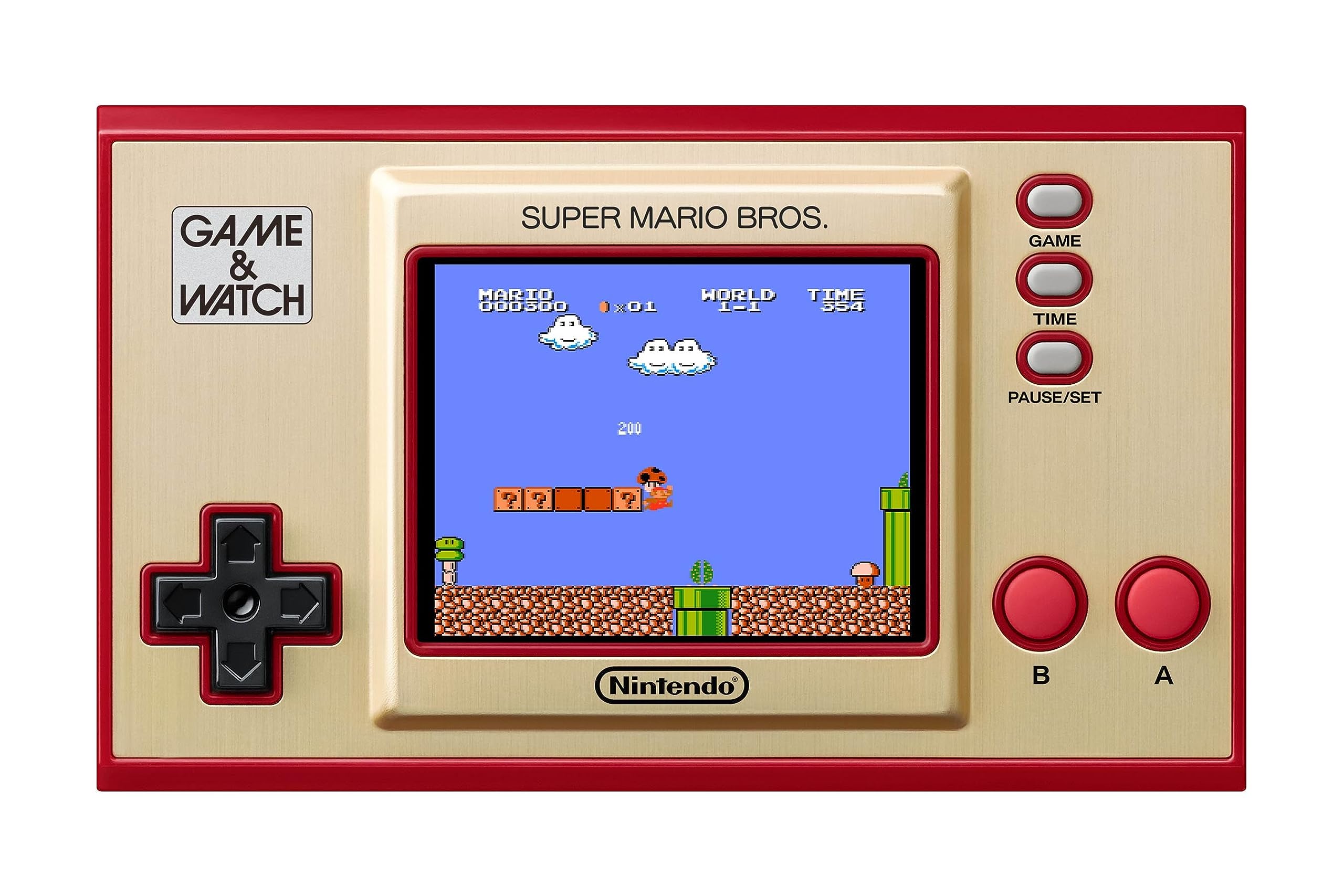 Nintendo Game & Watch Super Mario Bros - Consola Retro Portátil para Niños y Fans de Videojuegos