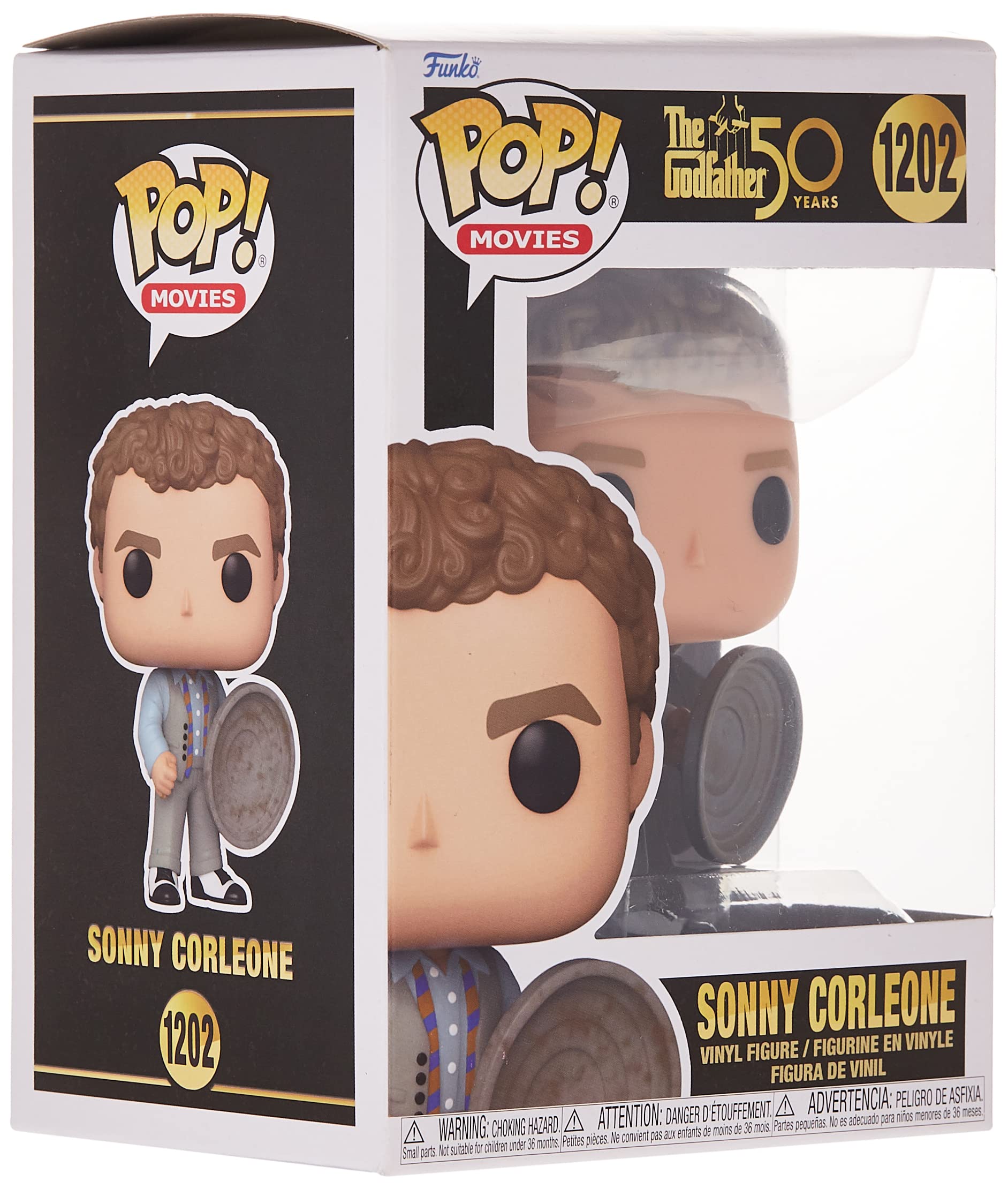 Funko Pop! Movies: The Godfather 50th - Sonny Corleone - 1/6 De Probabilidades De Obtener La Rara Variante Chase - Figura De Vinilo Coleccionable - Idea De Regalo- Mercancia Oficial - Movies Fans