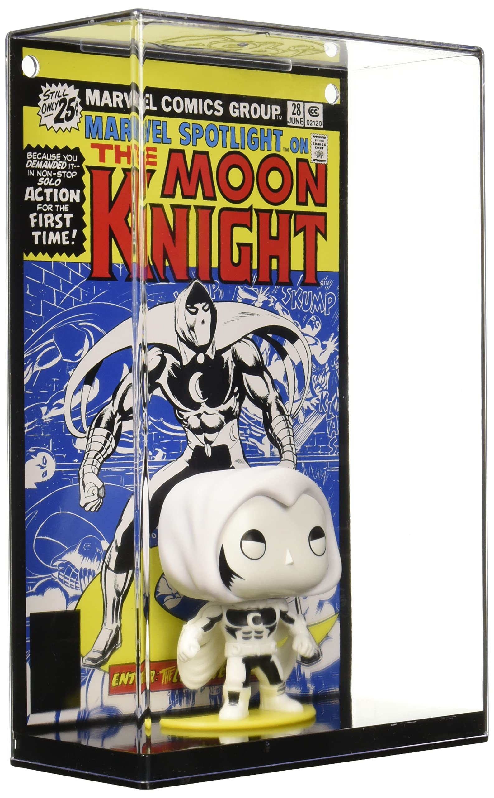 Funko Pop! Comic Cover: Marvel - Moon Knight - Figura De Vinilo Coleccionable - Idea De Regalo- Mercancia Oficial - Juguetes Para NiñOs Y Adultos - MuñEco Para Coleccionistas Y ExposicióN