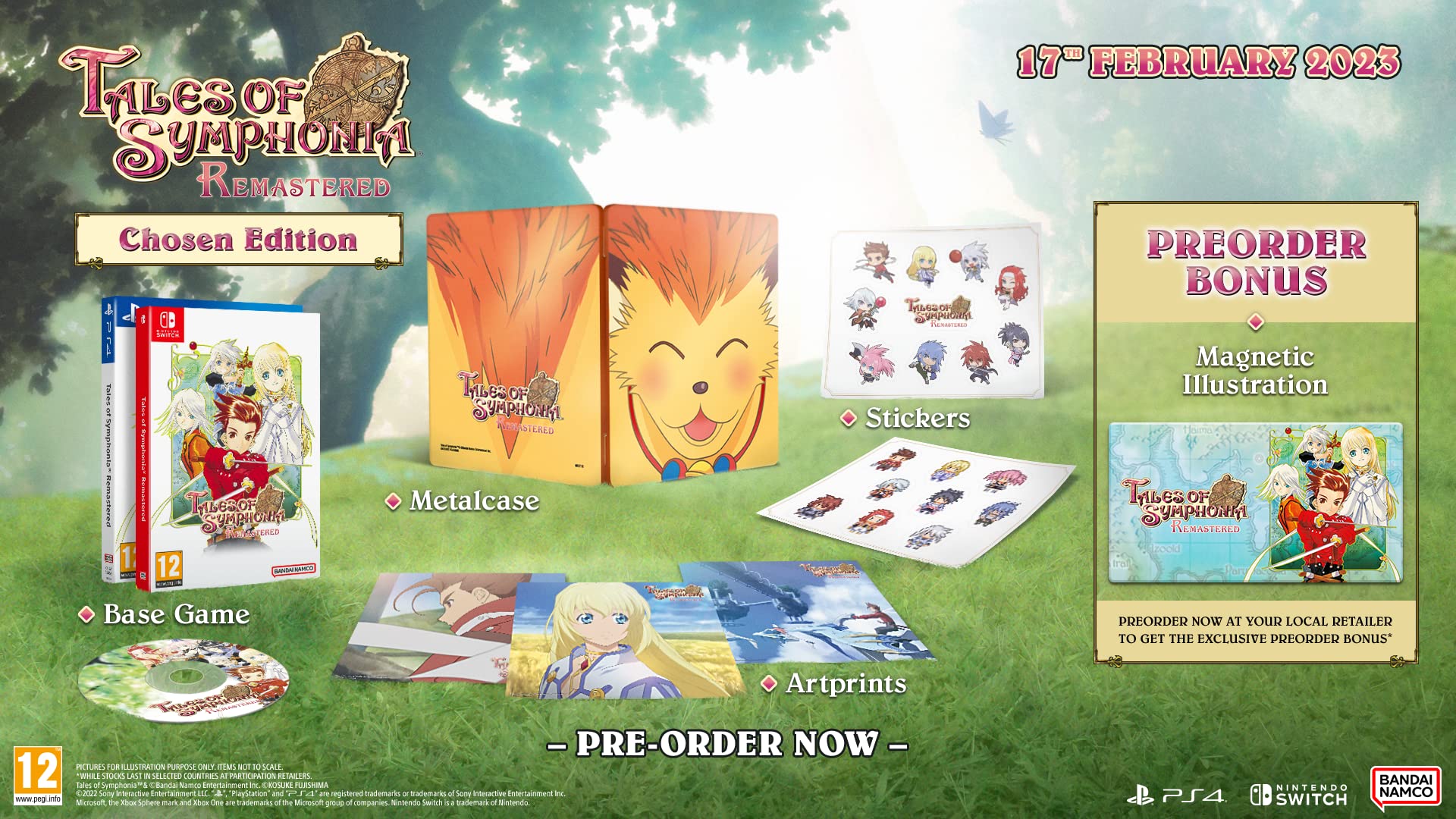 Tales Of Symphonia Remastered PS4 - PAL ESP - Nuevo
