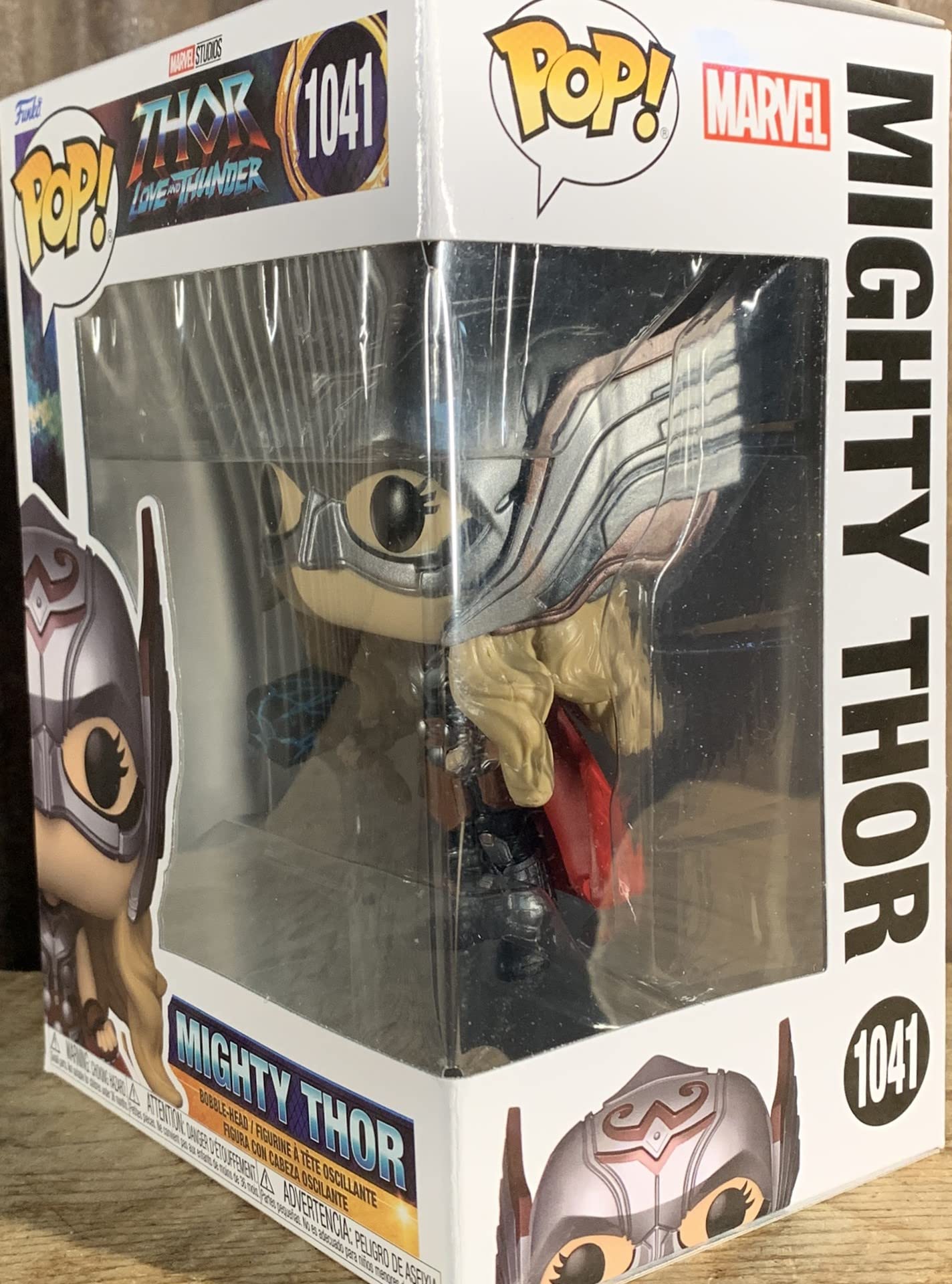 Funko Pop! Marvel: Thor: Love And Thunder - Mighty Thor - Figura De Vinilo Coleccionable - Idea De Regalo- Mercancia Oficial - Juguetes Para NiñOs Y Adultos - Movies Fans - MuñEco Para Coleccionistas