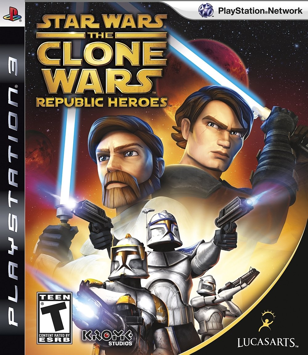 Activision Star Wars The Clone Wars: Republic Heroes - Videojuego de Acción Cooperativa Familiar Inspirado en La Serie Animada