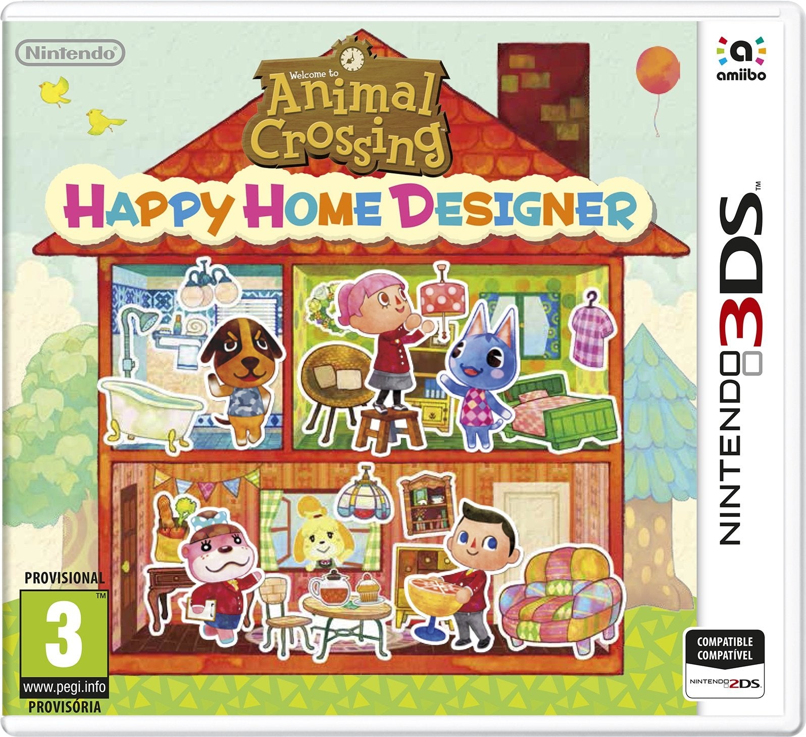 Nintendo Animal Crossing: Happy Home Designer – Crea y Decora Hogares Únicos Para Tus Vecinos