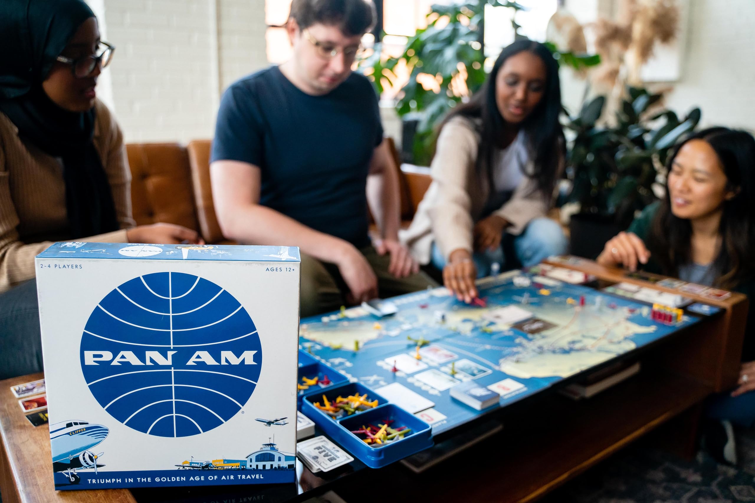 Funko Pop Funko Pan Am Strategy Board Game Multicolor - Juego De Mesa