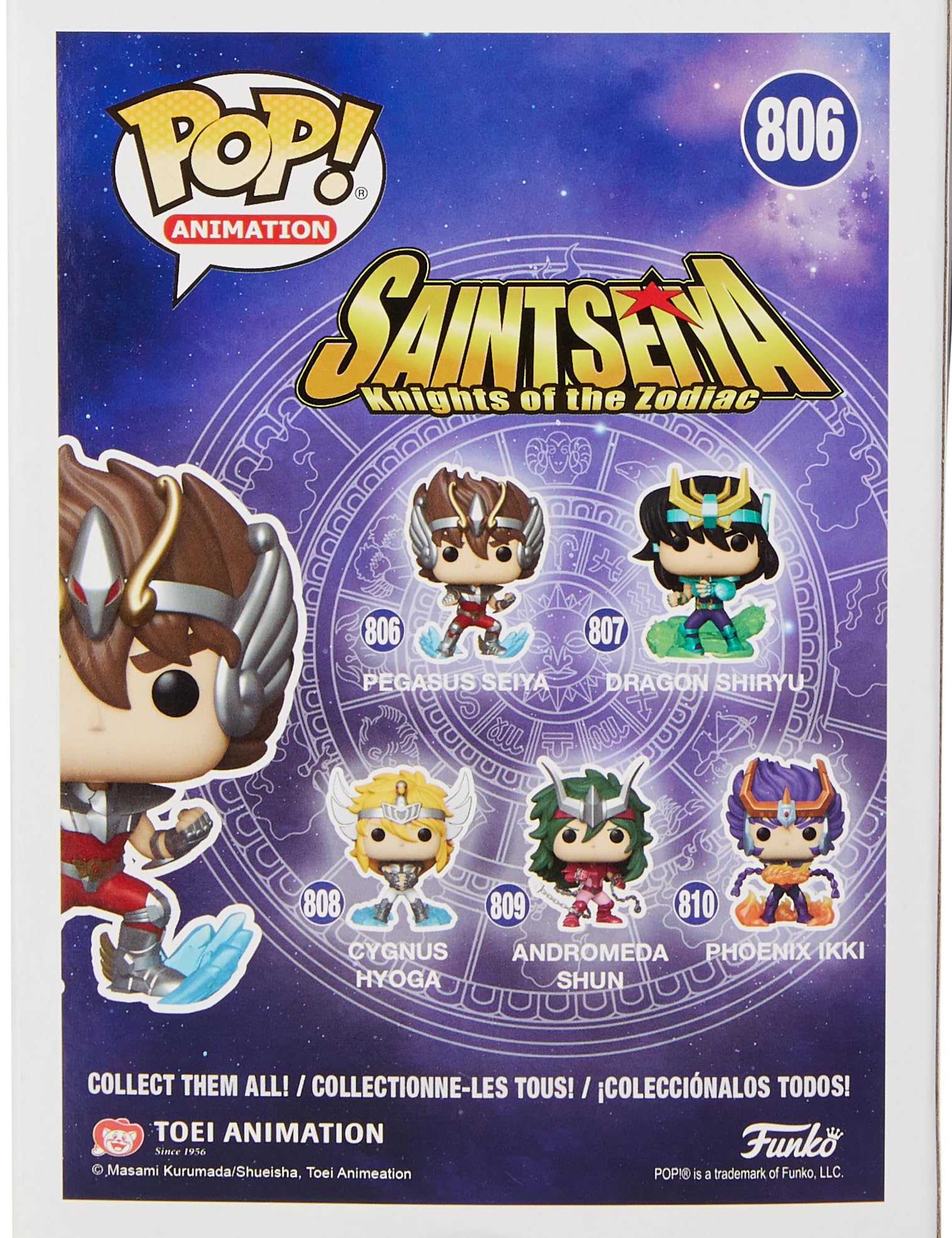 Funko Pop! Animation: Saint Seiya - Pegasus Seiya - Figura De Vinilo Coleccionable - Idea De Regalo- Mercancia Oficial - Juguetes Para NiñOs Y Adultos - Anime Fans - MuñEco Para Coleccionistas