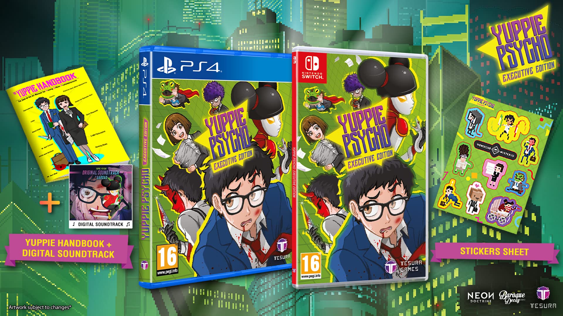 Yuppie Psycho Executive Edition PS4 - [PAL ESP] - Nuevo