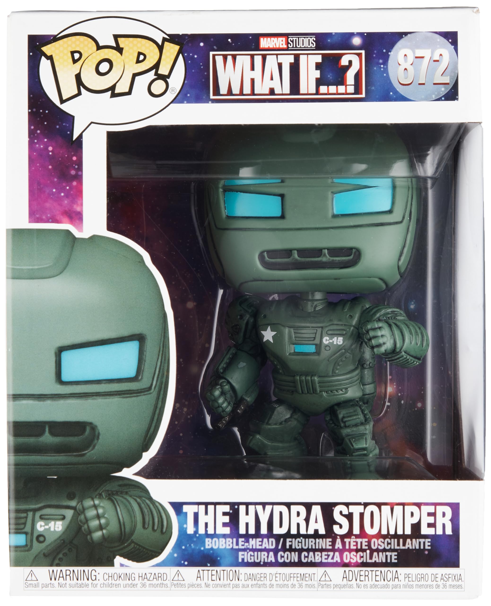 Funko Pop! Super: Marvel - What If- Hydra Stomper - Marvel What If - Figura De Vinilo Coleccionable - Idea De Regalo- Mercancia Oficial - Juguetes Para NiñOs Y Adultos - Tv Fans