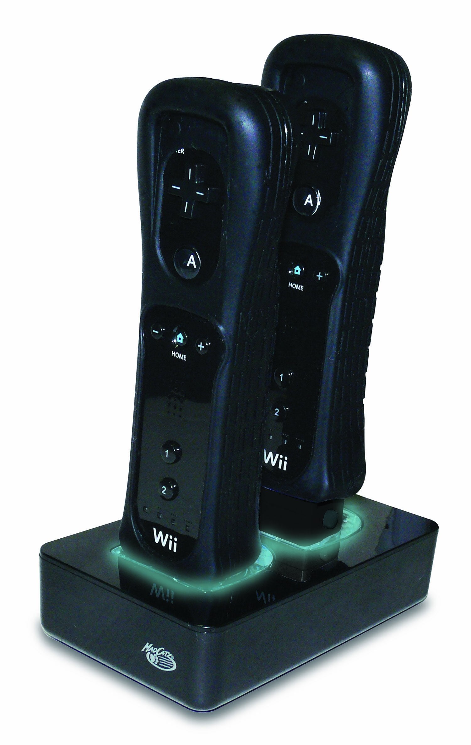 Mad Catz - Double Station de Charge Plus Noir (Nintendo Wii)