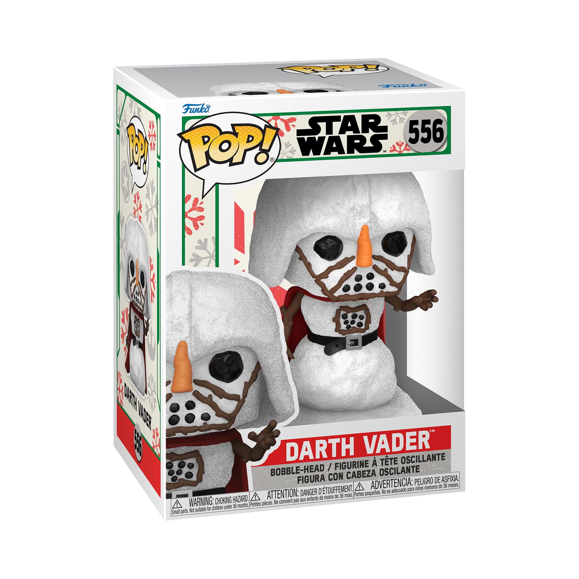 Funko Pop! Star Wars: Holiday - Darth Vader - MuñEco De Nieve - Figura De Vinilo Coleccionable - Idea De Regalo- Mercancia Oficial - Juguetes Para NiñOs Y Adultos - Movies Fans