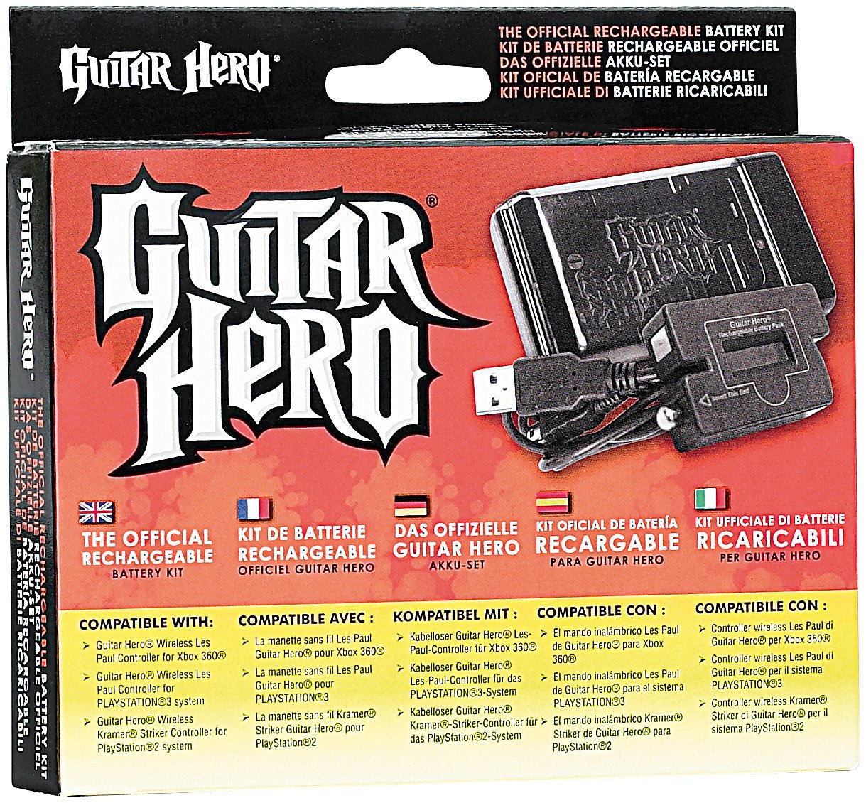 Guitar Hero - Pack batterie rechargeable [import français]